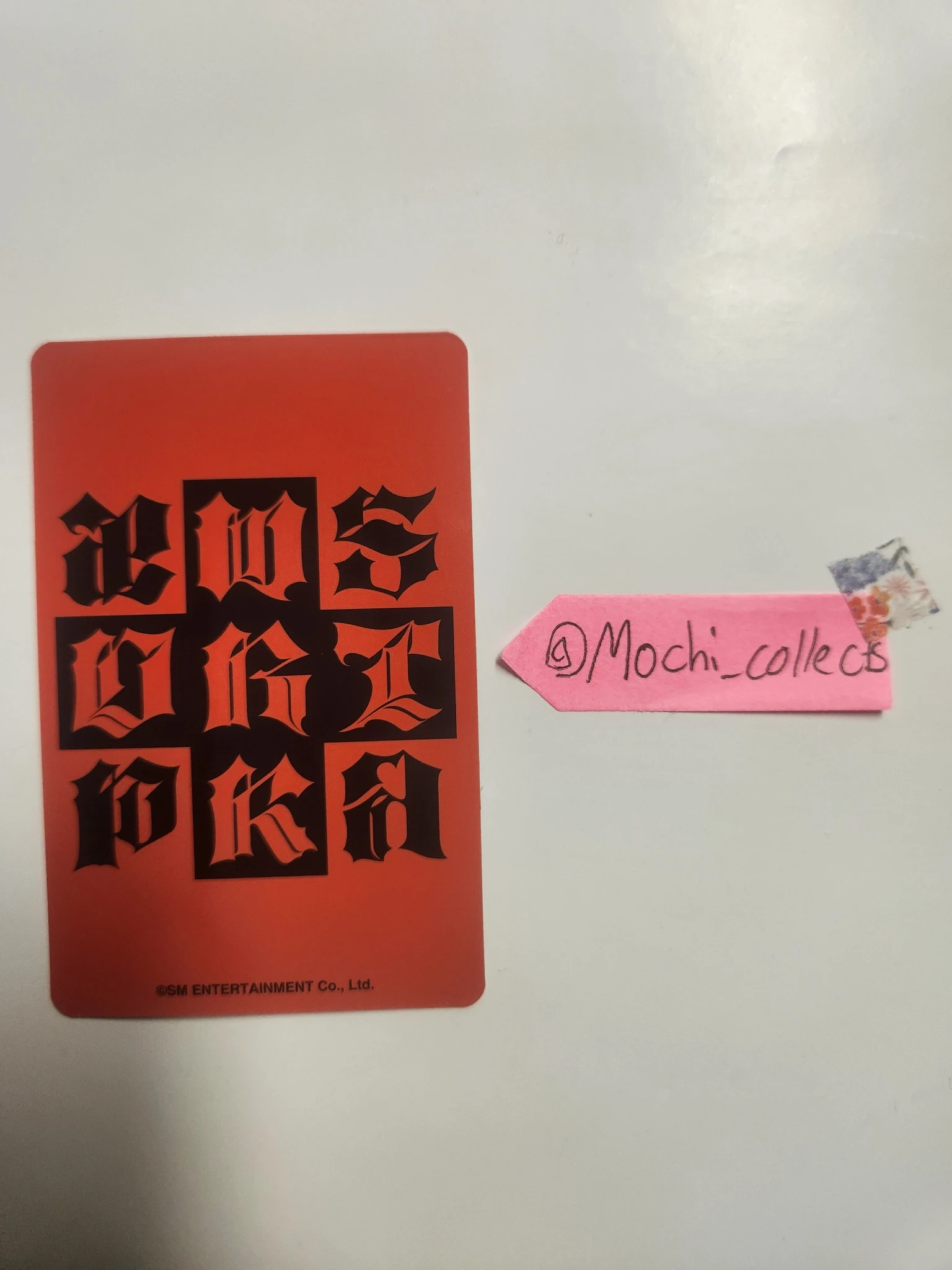 aespa aespa - Karina & Winter - Dirty Work Album pob (pre-order benefit) warner music japan unit photocard listing photo 2