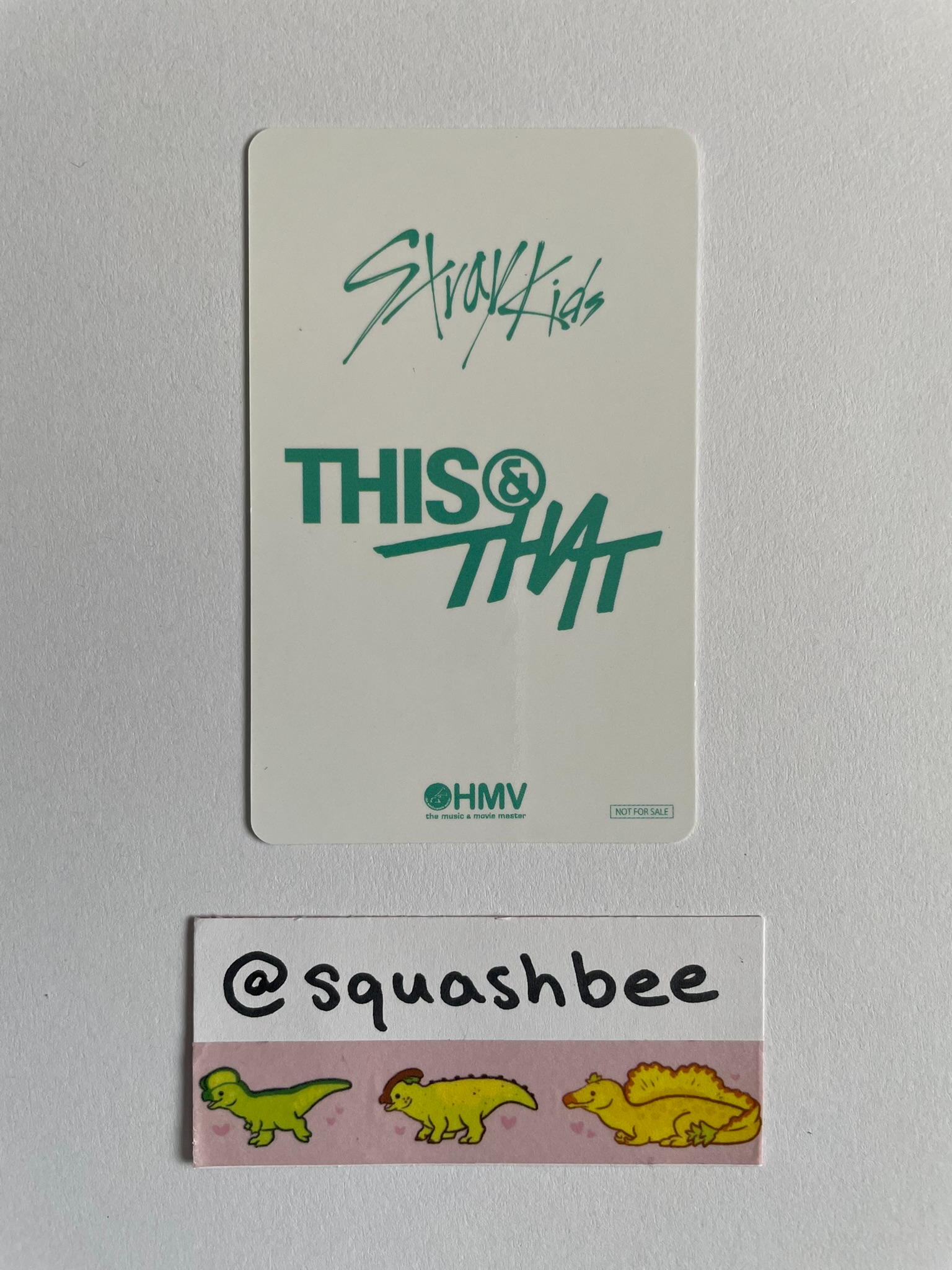 Stray Kids I.N Stray Kids - I.N - THIS & THAT Album lucky draw (LD) hmv japan A version listing photo 2