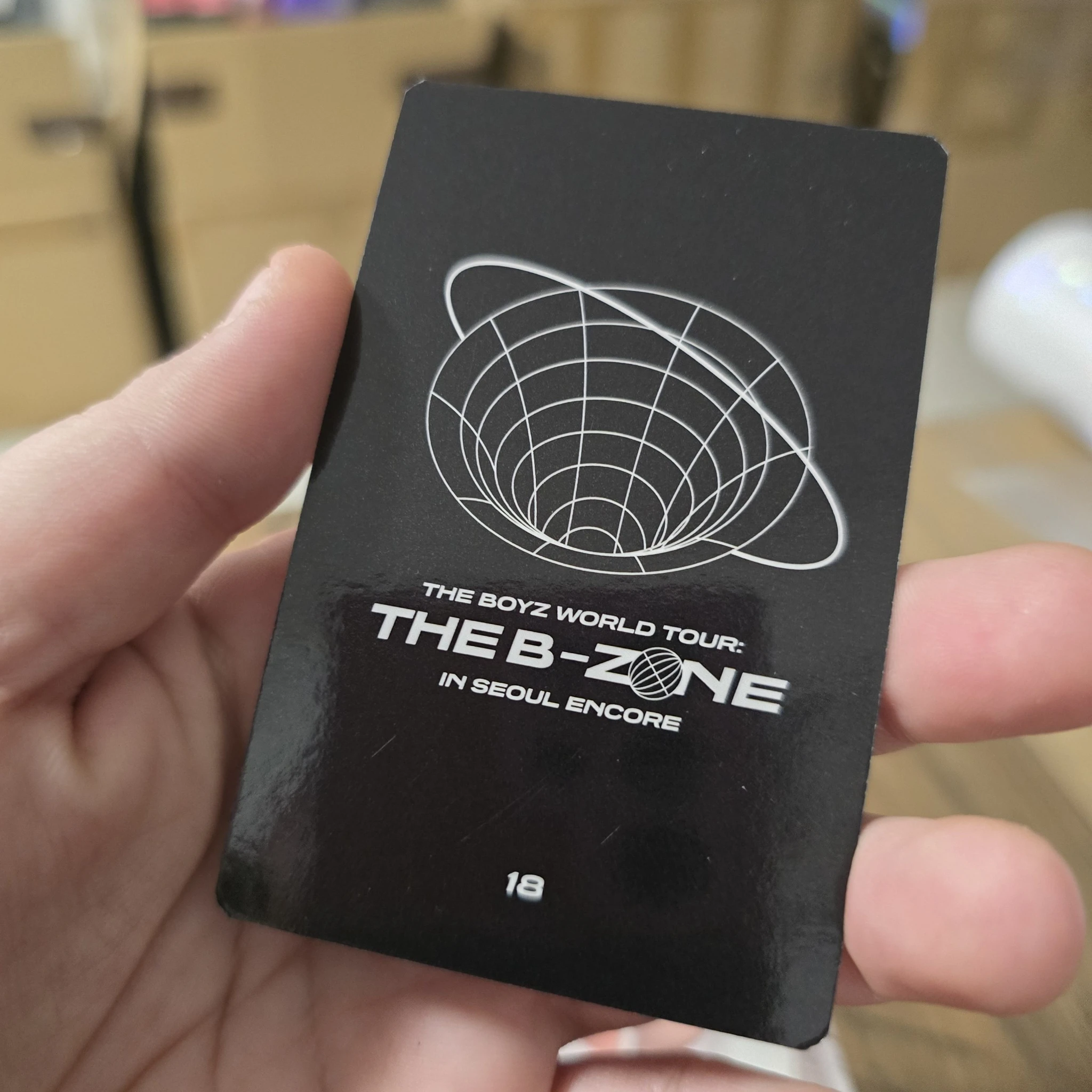 THE BOYZ Q THE BOYZ - Q - World Tour: The B-Zone Event encore edition trading card listing photo 2