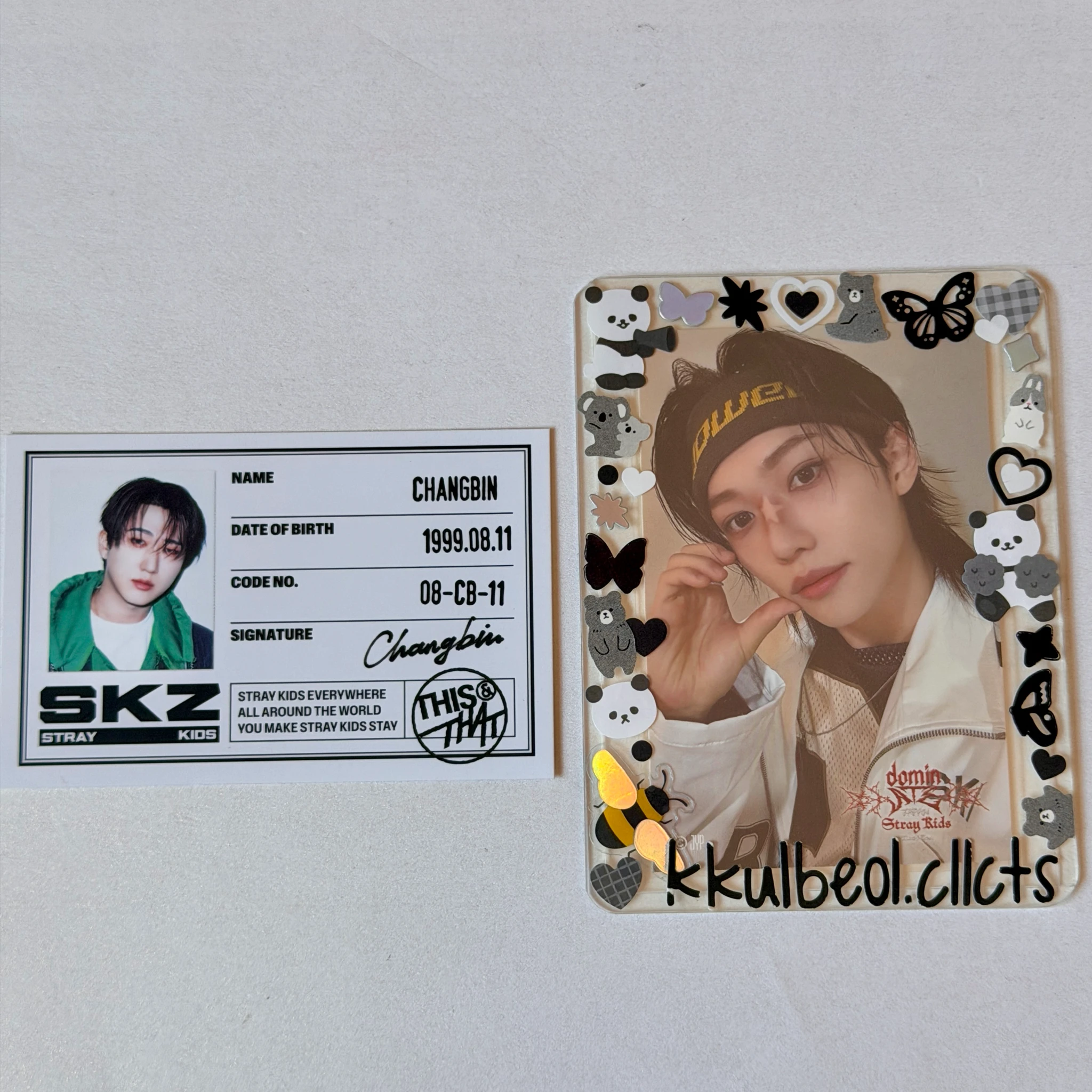 Stray Kids Changbin Stray Kids - Changbin - This & That Album this version id card album photocard listing photo 2