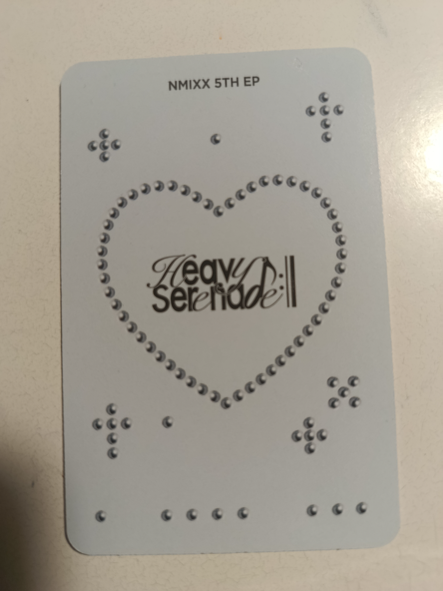 NMIXX Kyujin NMIXX - Kyujin - Heavy Serenade Album album photocard heavy version listing photo 2