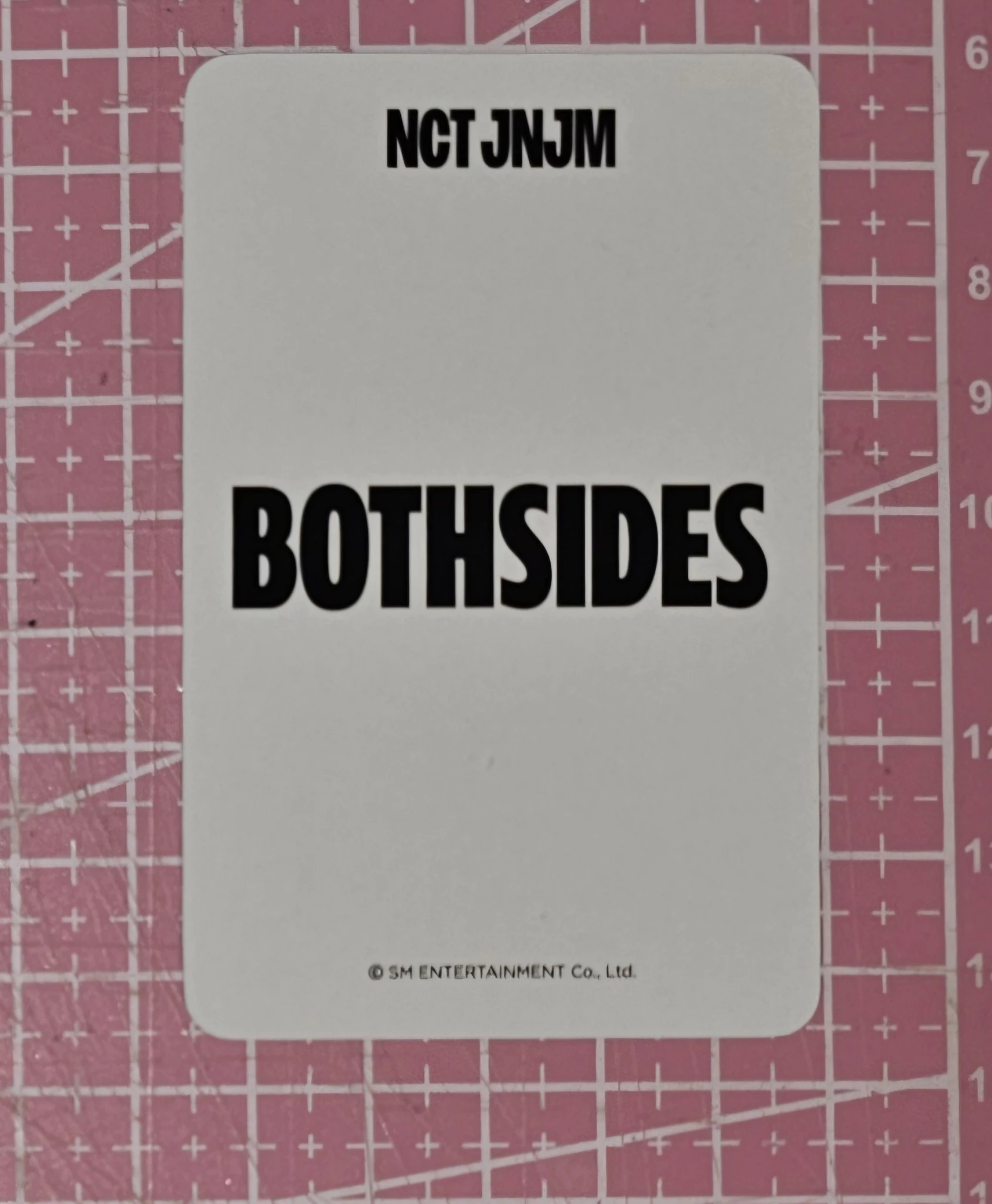 NCT Jaemin NCT - Jaemin - BOTH SIDES (JNJM unit) Album pre-listening event ktown4u pob (pre-order benefit) listing photo 2
