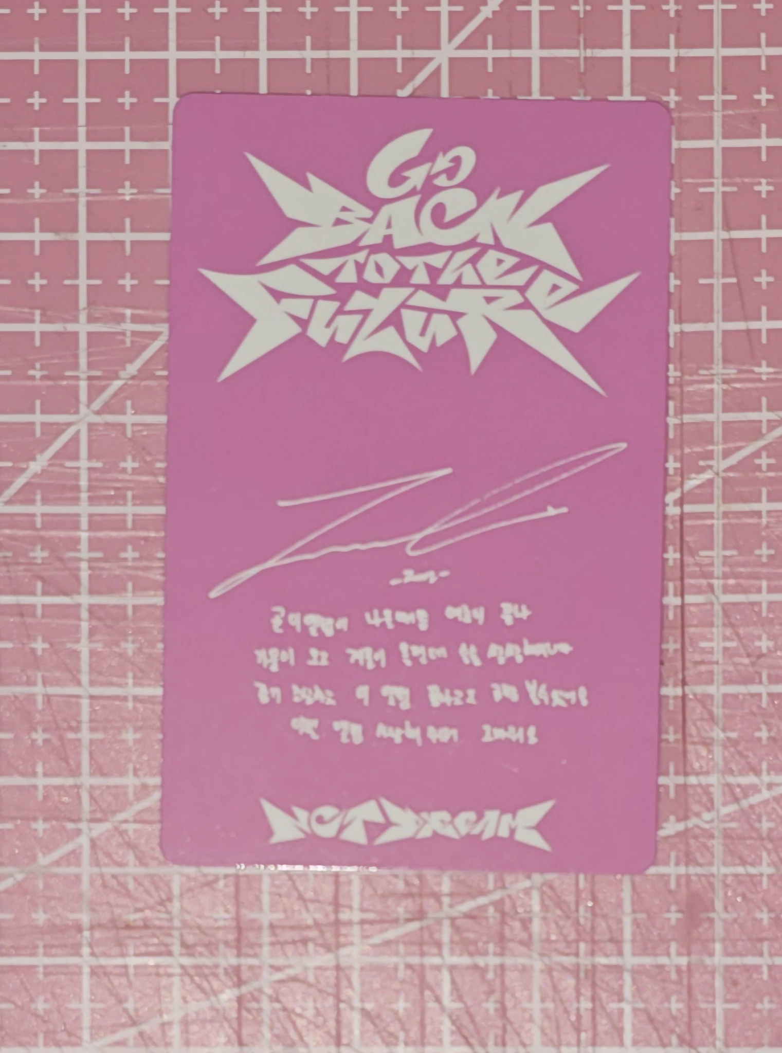 NCT DREAM Jaemin NCT DREAM - Jaemin - Go Back to the Future Album digipack ver. listing photo 2