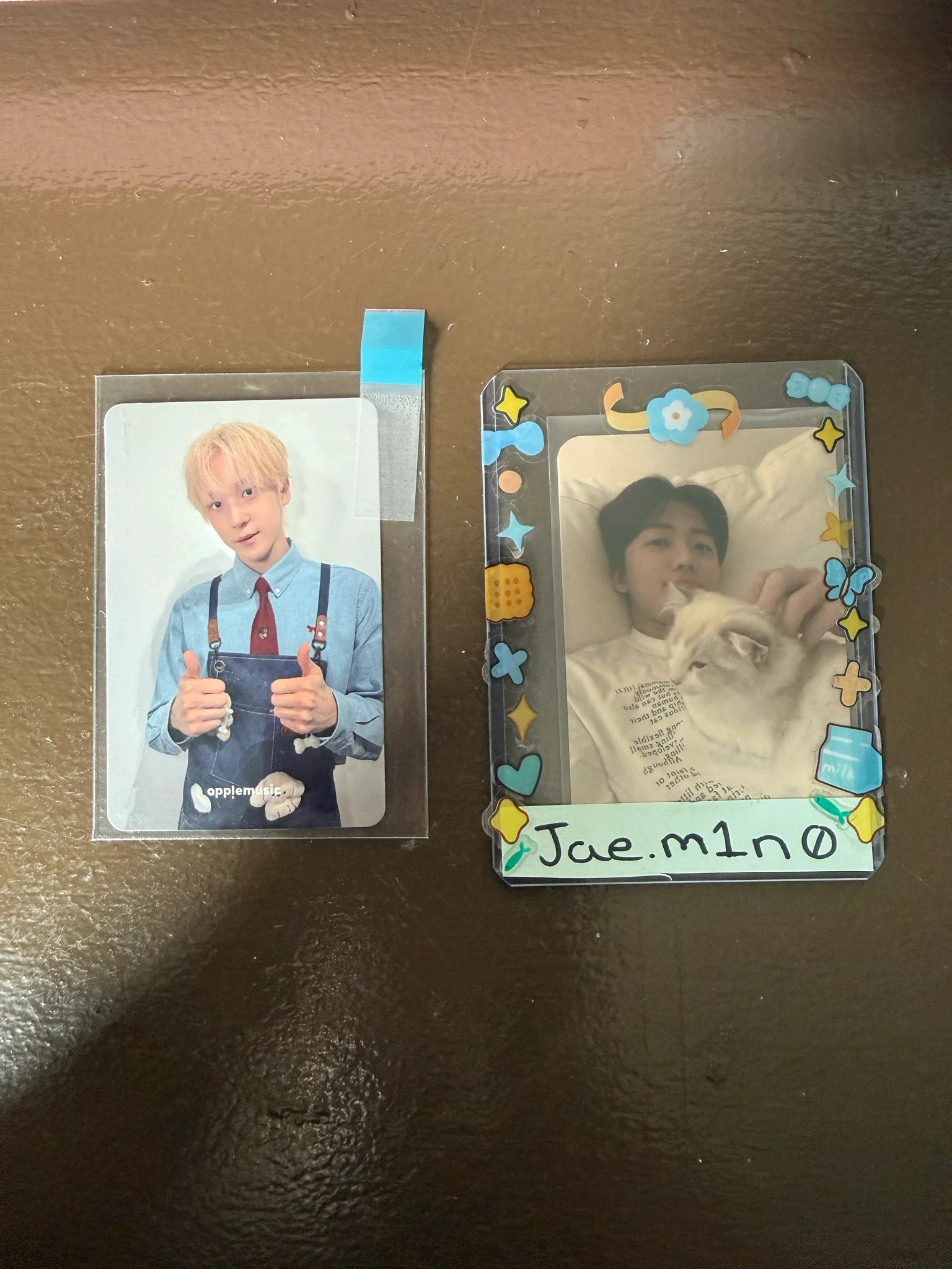 ATEEZ Yunho ATEEZ - Yunho - GOLDEN HOUR : Part.5 Album apple music cafe event video call (fancall) round 2 double-sided listing photo 2