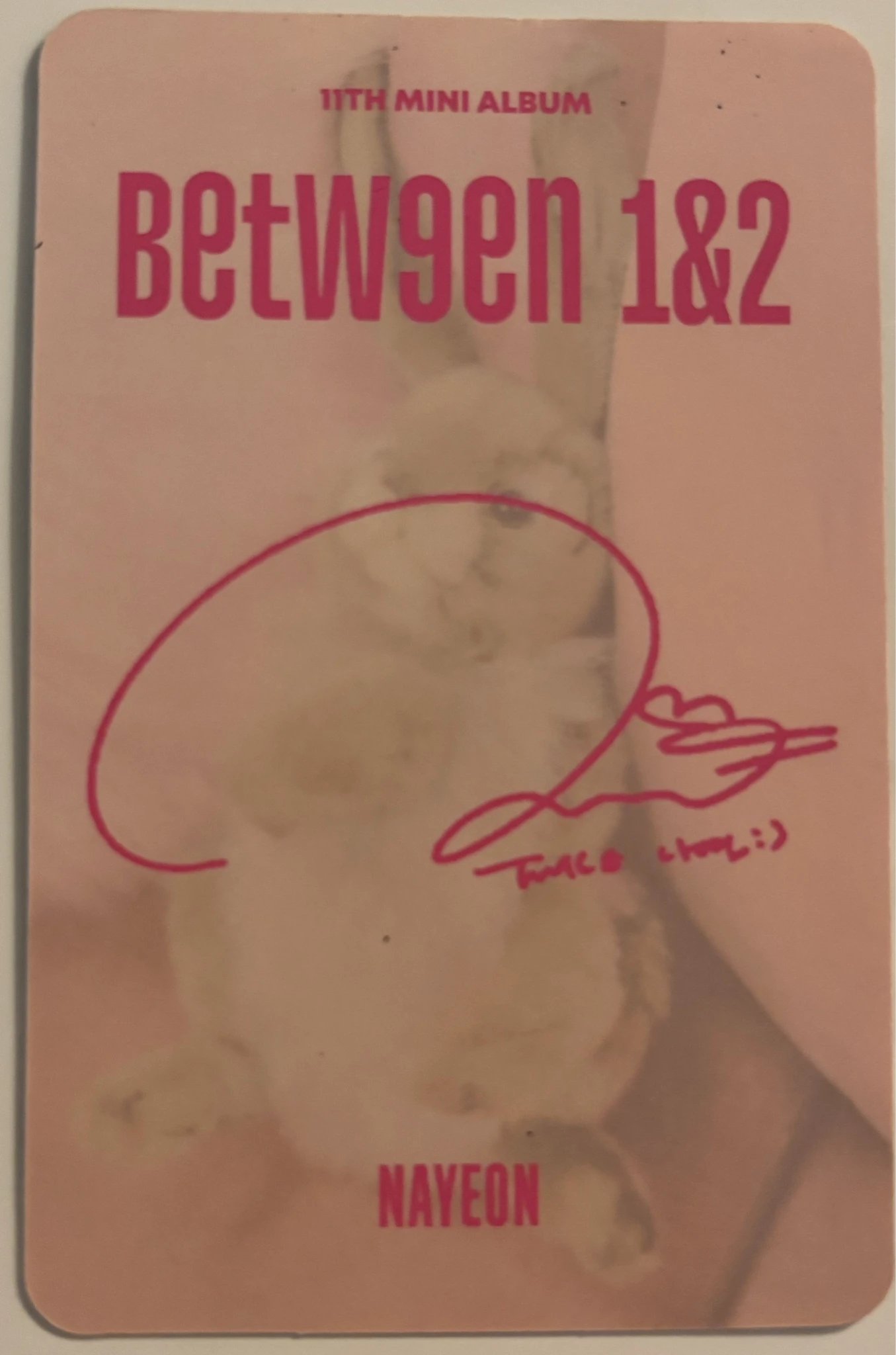 TWICE Nayeon TWICE-Nayeon-Album-BETWEEN 1&2 listing photo 2