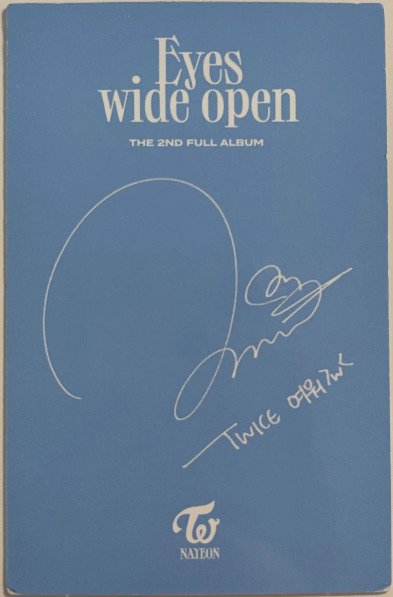 TWICE Nayeon TWICE-Nayeon-Album-eyes wide open listing photo 2