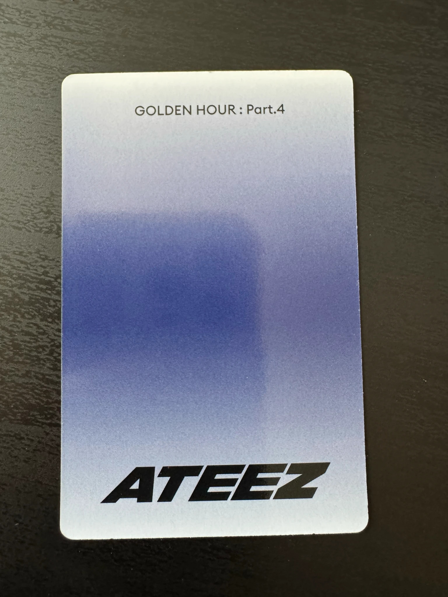 ATEEZ Hongjoong ATEEZ - Hongjoong - Golden Hour : Part.4 Album album photocard poca album listing photo 2