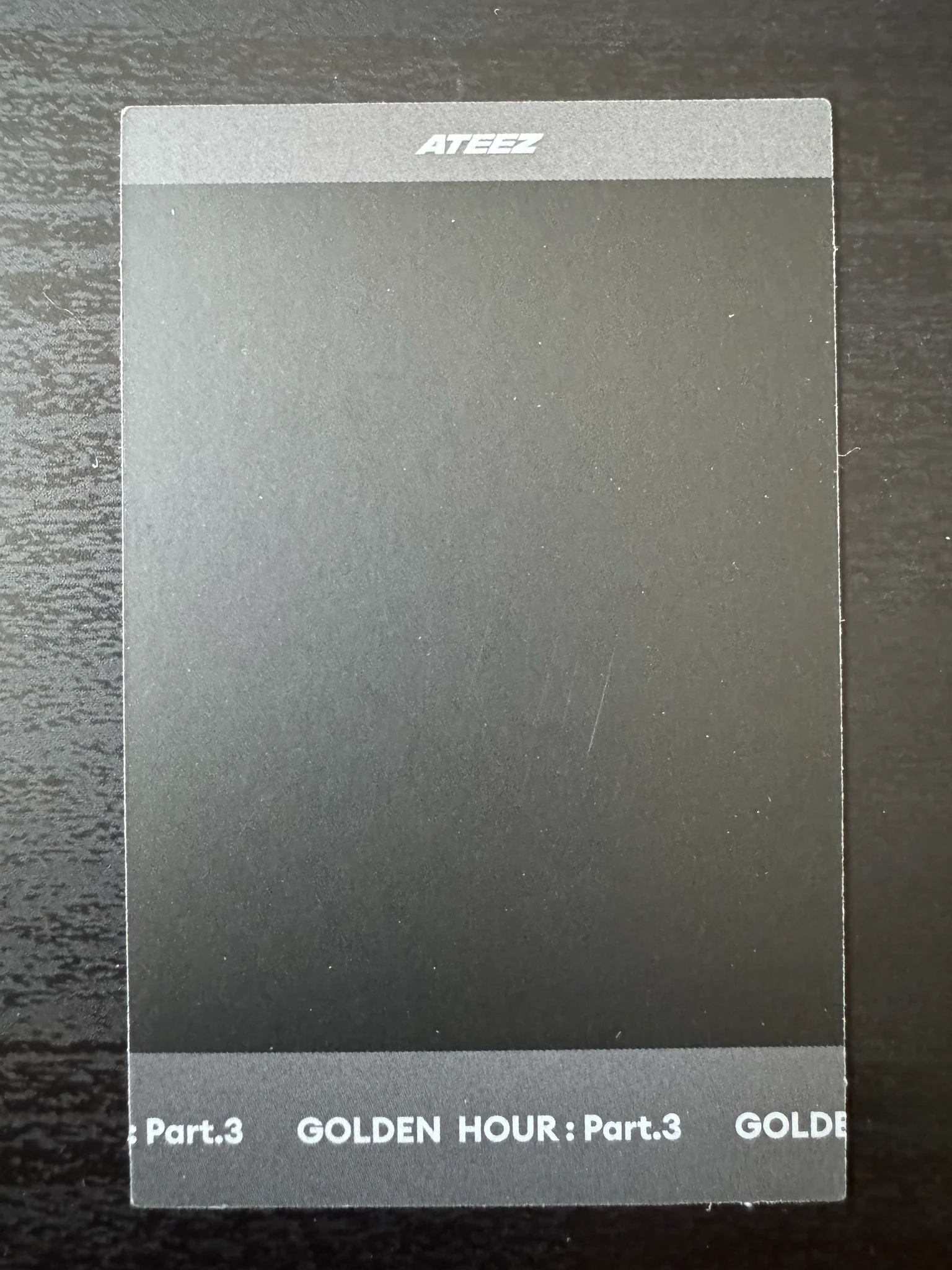 ATEEZ Hongjoong ATEEZ - Hongjoong - Golden Hour : Part.3 Album polaroid poca album listing photo 2