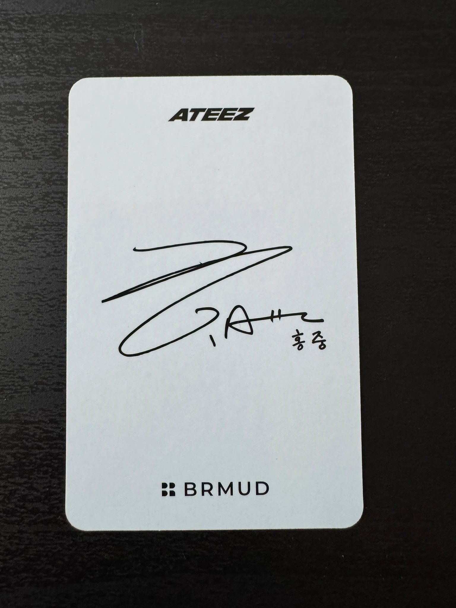 ATEEZ Hongjoong ATEEZ - Hongjoong - BRMUD=ATEEZ  Other merch collab listing photo 2