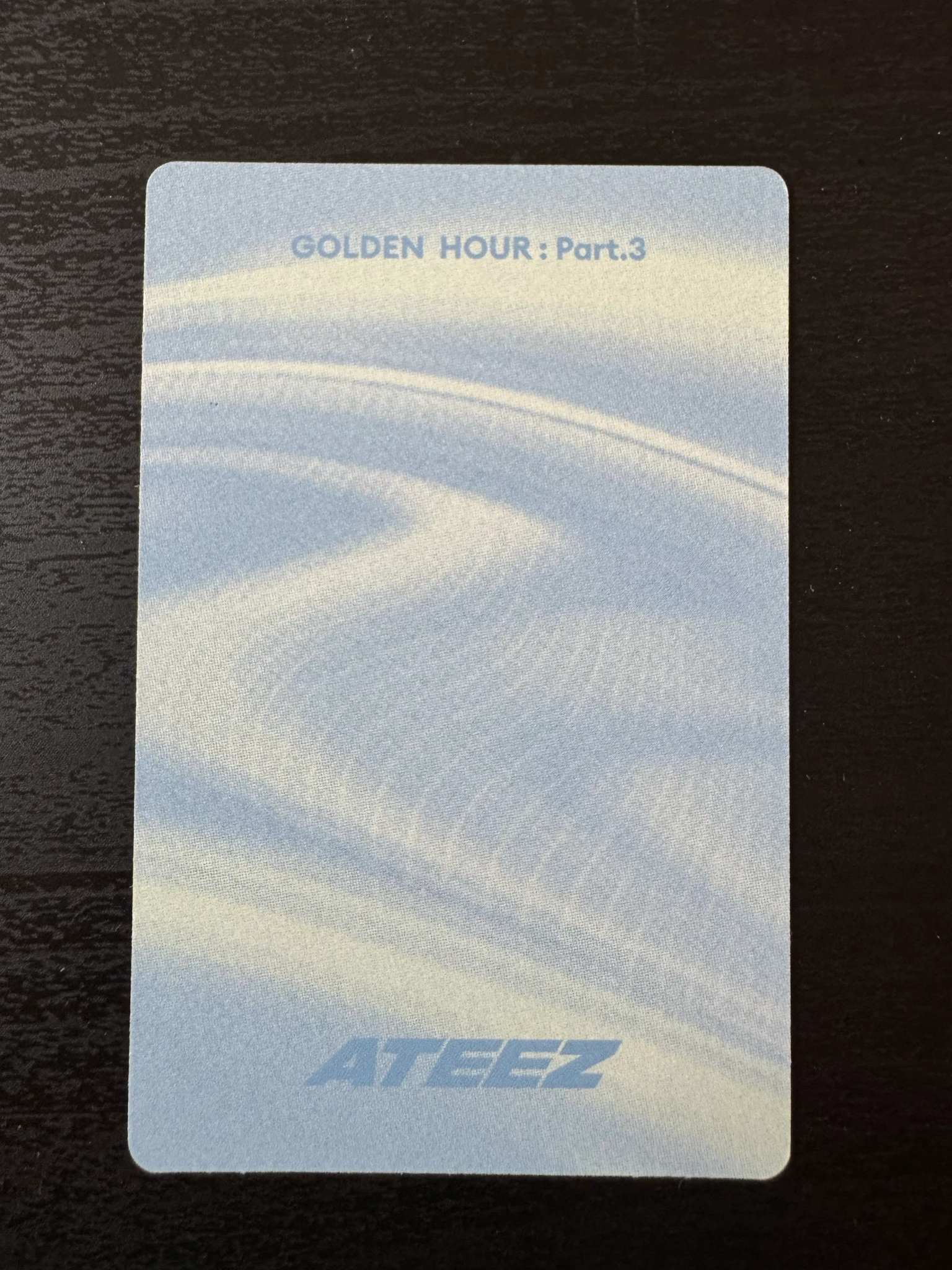 ATEEZ Yunho ATEEZ - Yunho - Golden Hour : Part.3 Album album photocard version 2 poca album listing photo 2