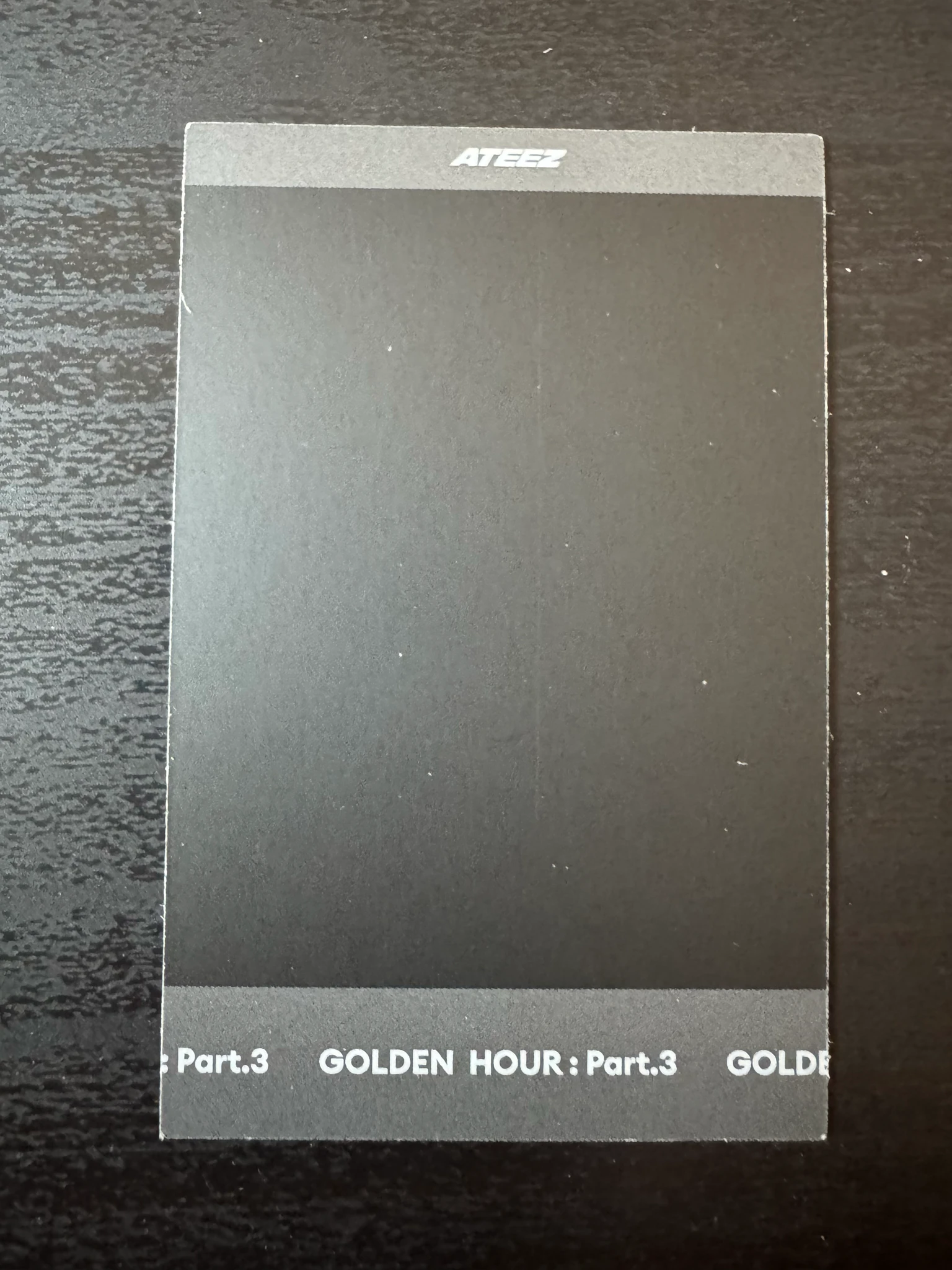 ATEEZ Yunho ATEEZ - Yunho - Golden Hour : Part.3 Album poca album polaroid  listing photo 2