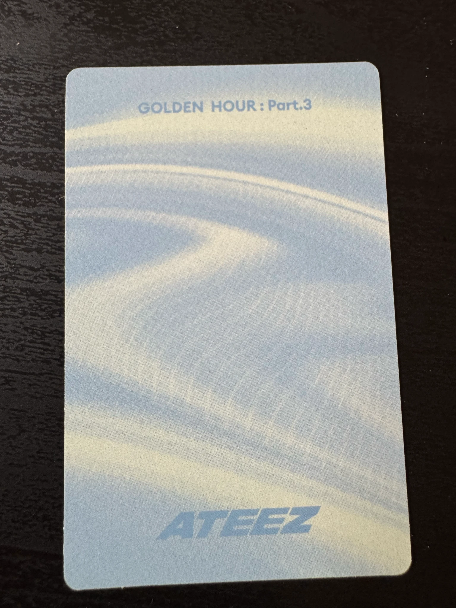 ATEEZ Yeosang ATEEZ - Yeosang - Golden Hour : Part.3 Album poca album photocard 2 listing photo 2
