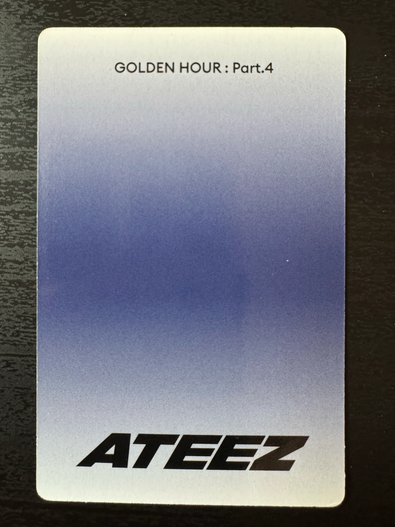 ATEEZ Yeosang ATEEZ - Yeosang - Golden Hour : Part.4 Album album photocard poca album listing photo 2