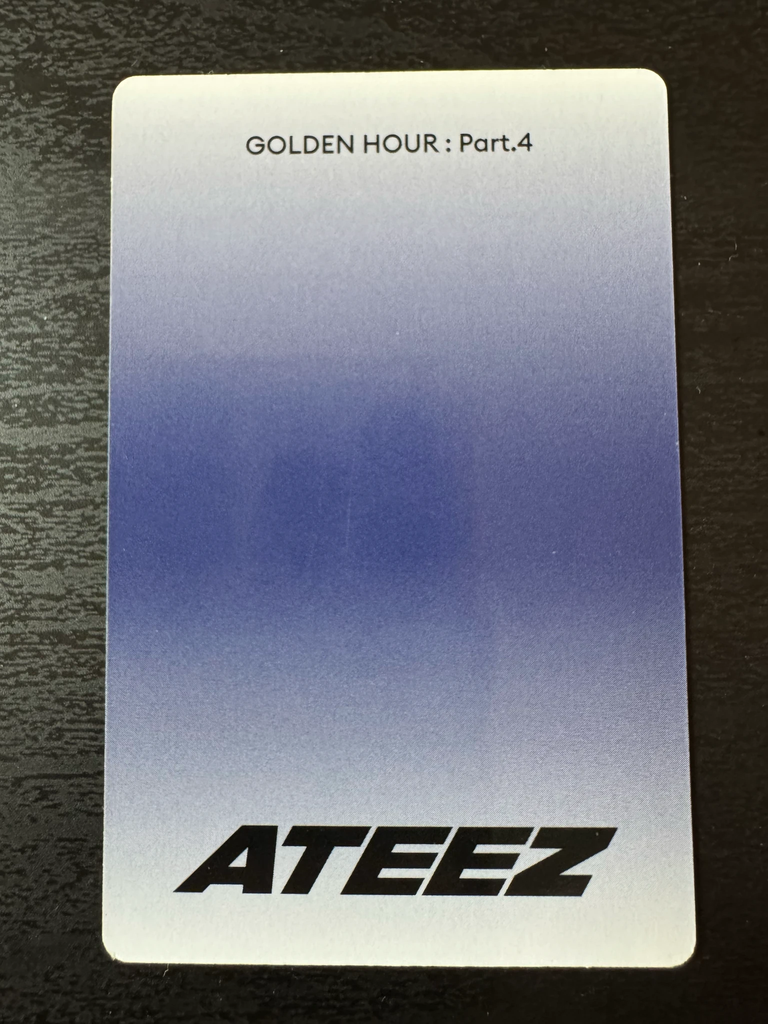 ATEEZ Yeosang ATEEZ - Yeosang - Golden Hour : Part.4 Album album photocard poca album listing photo 2