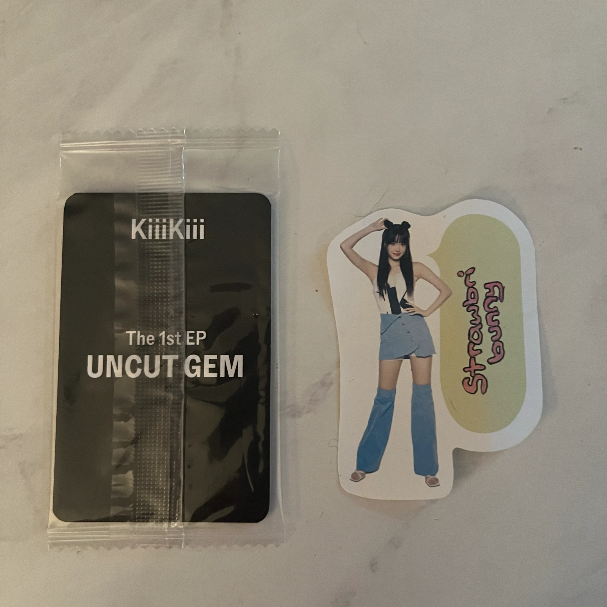 KiiiKiii Leesol KiiiKiii - UNCUT GEM Album ktown4u round 2 pre-order benefit (pob) listing photo 2