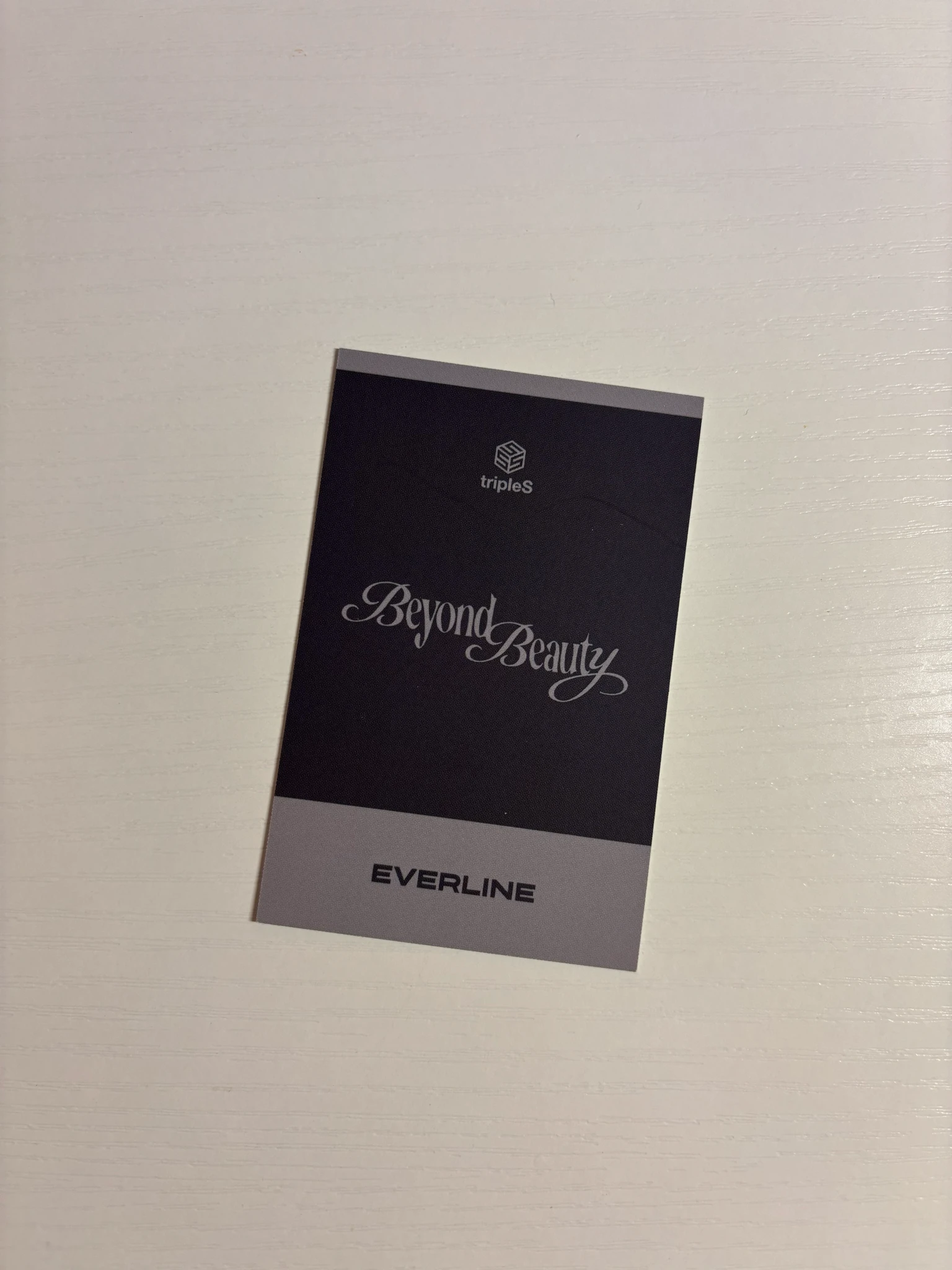 tripleS Chaeyeon tripleS - Chaeyeon - Beyond Beauty Album pop-up store everline lucky draw listing photo 2