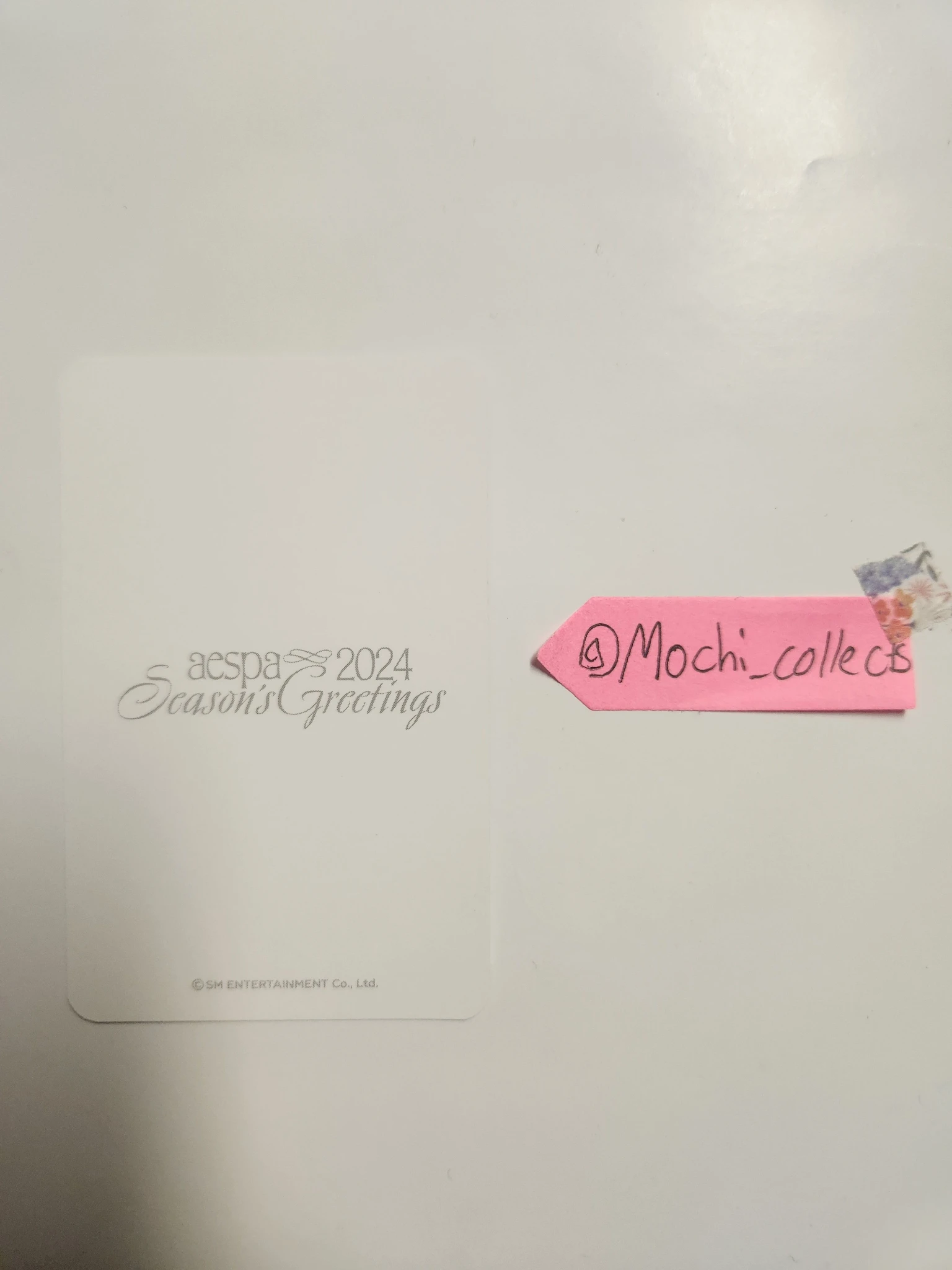 aespa Winter aespa - Winter - Season's Greetings (2024) Other merch photocard photo pack season's greetings listing photo 2