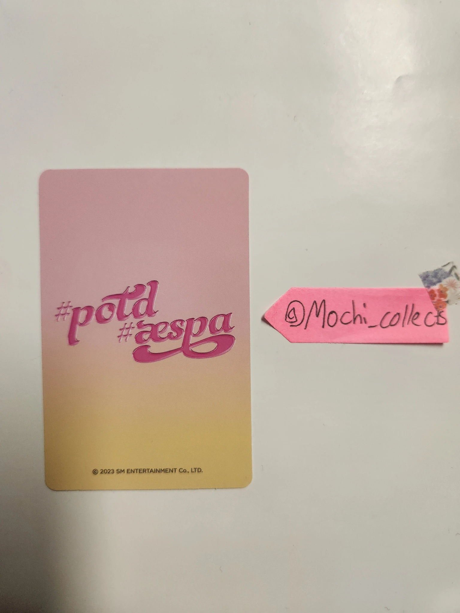 aespa Winter aespa - Winter - #potd (All) Event merch photocard pop-up store ready bag listing photo 2
