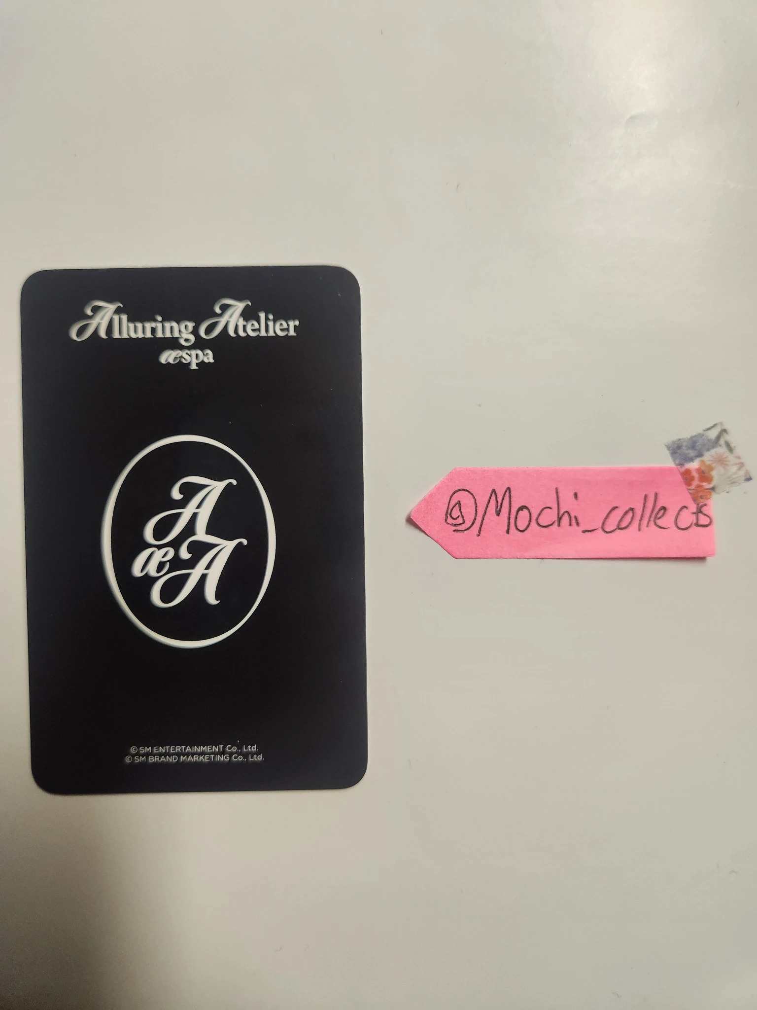 aespa Karina aespa - Karina - Aespa x Alluring Atelier  Other brand collaboration merch photocard trading card listing photo 2