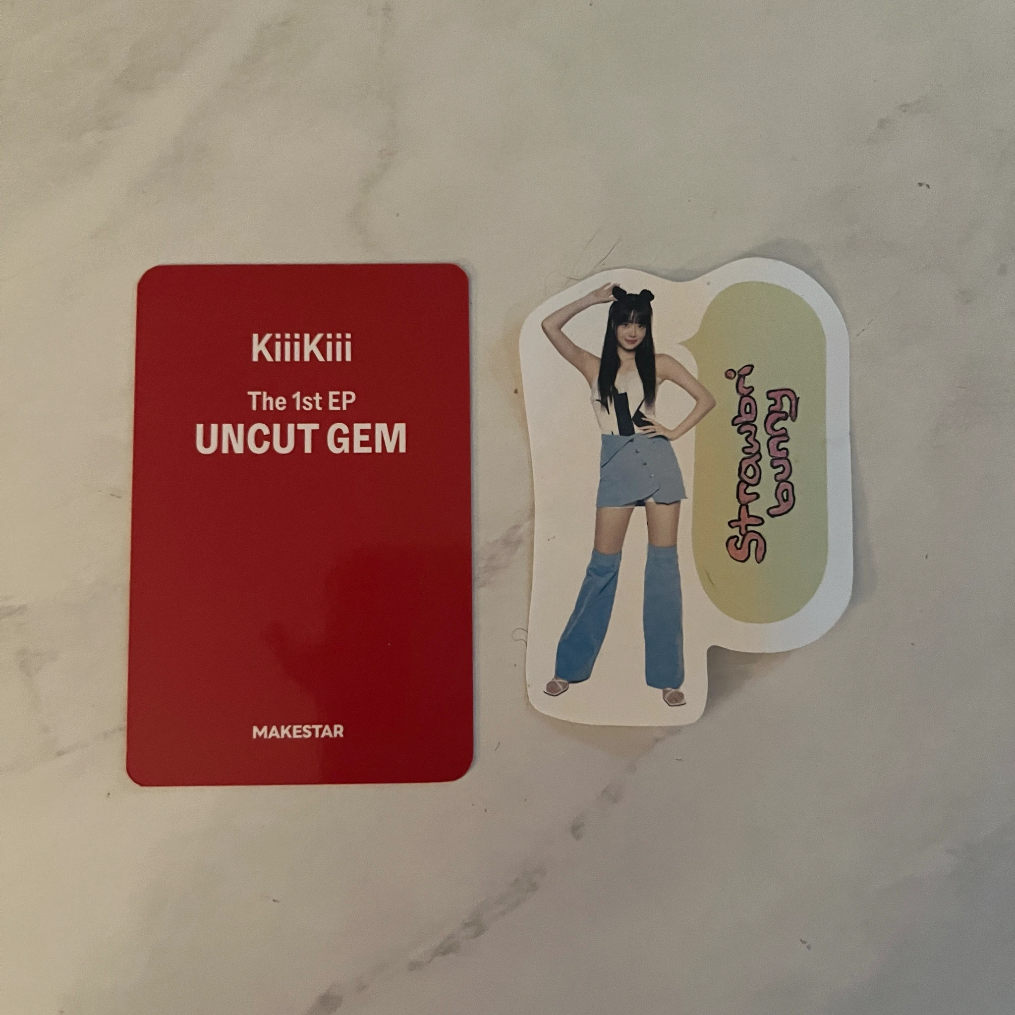 KiiiKiii Haum KiiiKiii - Haum - UNCUT GEM Album makestar pre-order benefit (pob) round 2 listing photo 2