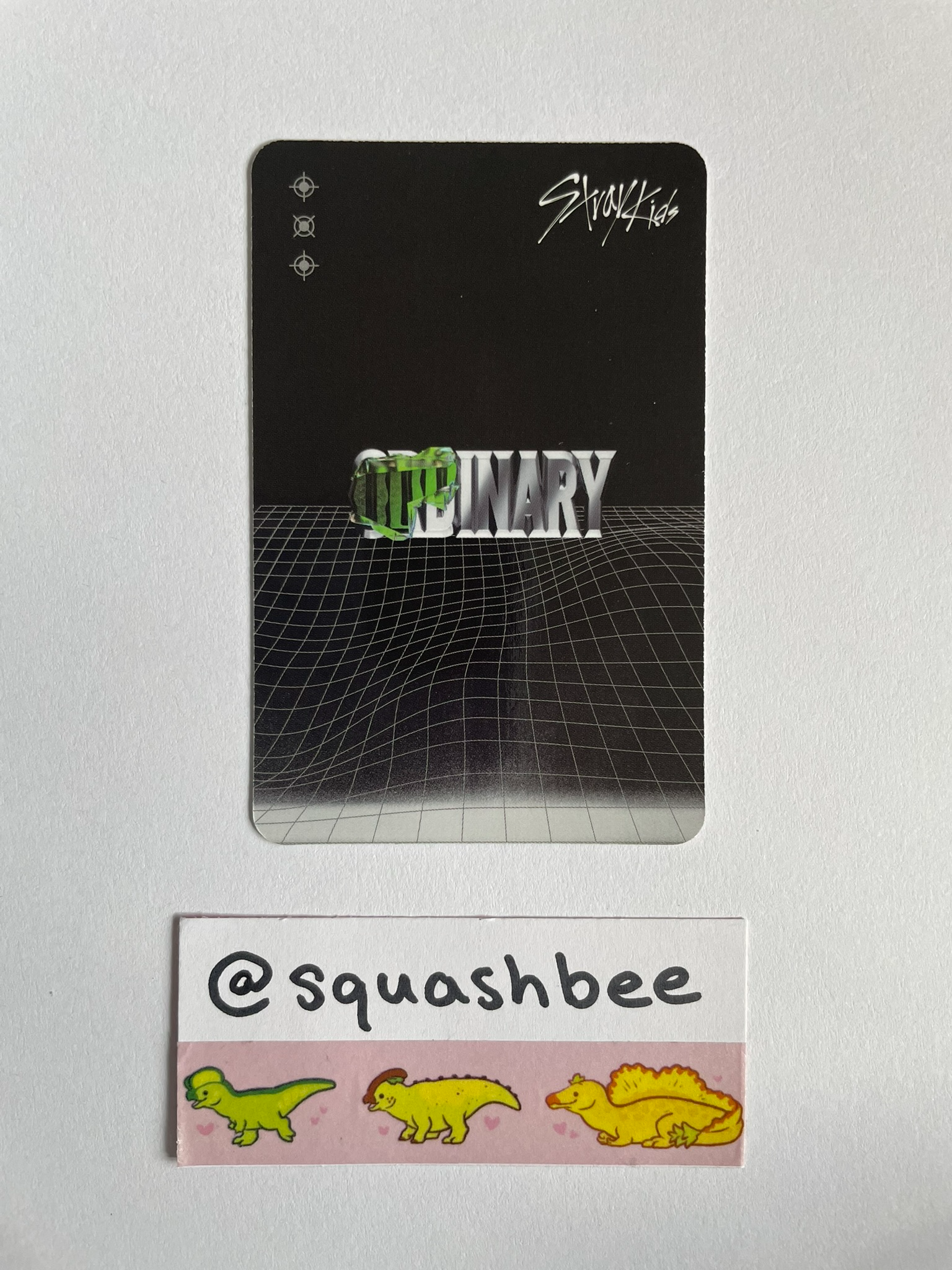 Stray Kids Bang Chan Stray Kids - Bang Chan - Oddinary Album album photocard Bang Chan listing photo 2