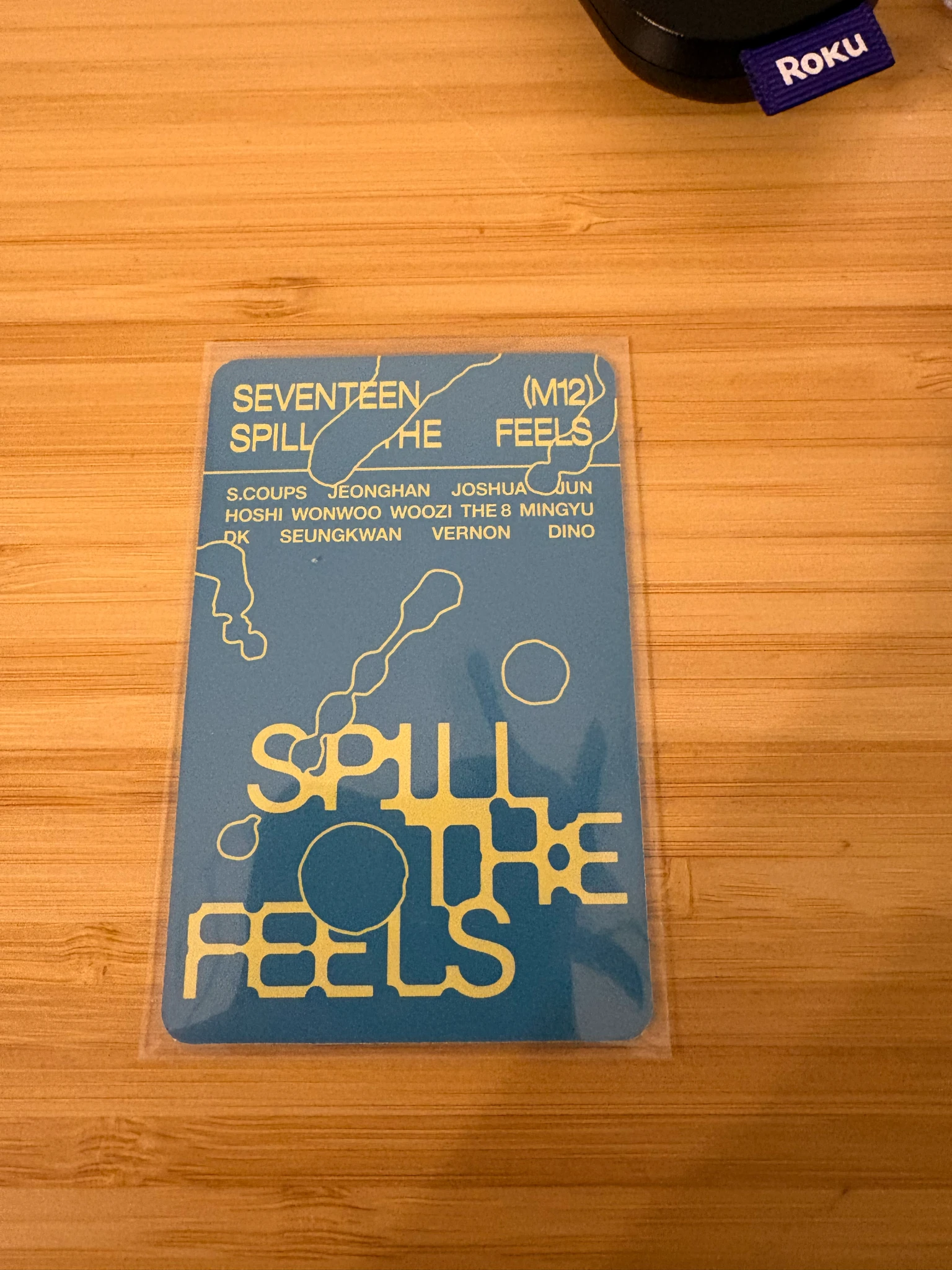 SEVENTEEN S.Coups SEVENTEEN - S.Coups - Spill the Feels Album album photocard feel blue version listing photo 2