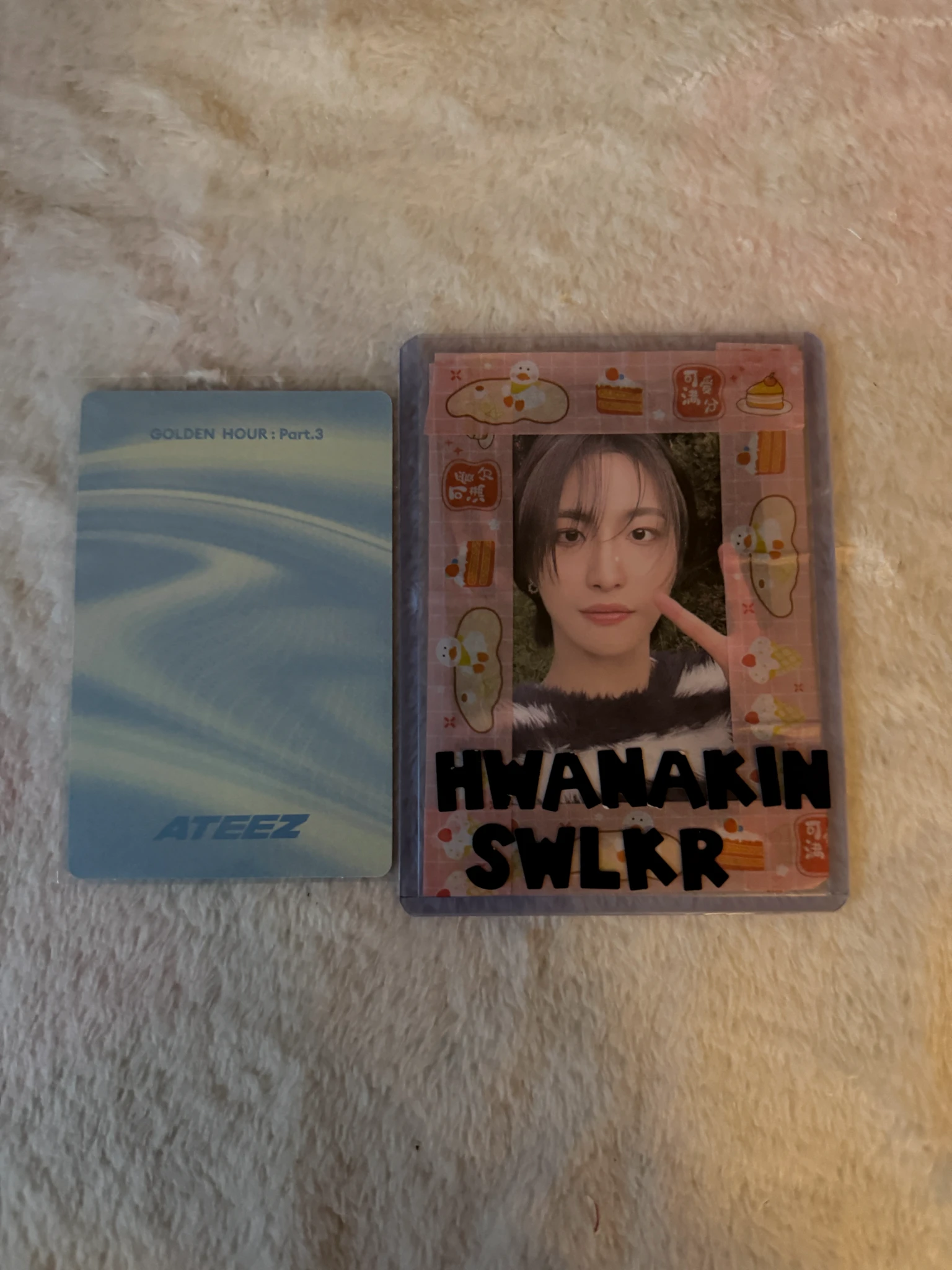 ATEEZ Seonghwa ATEEZ - Seonghwa - Golden Hour : Part.3 Album poca album photocard 2 listing photo 2