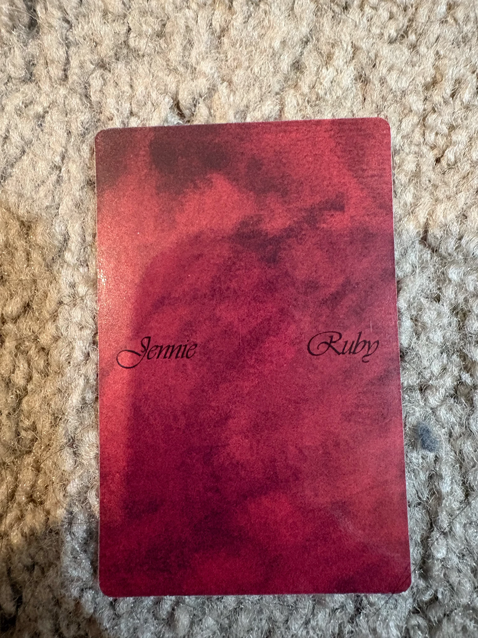 BLACKPINK Jennie BLACKPINK - Jennie - RUBY Album digipack ver. listing photo 2