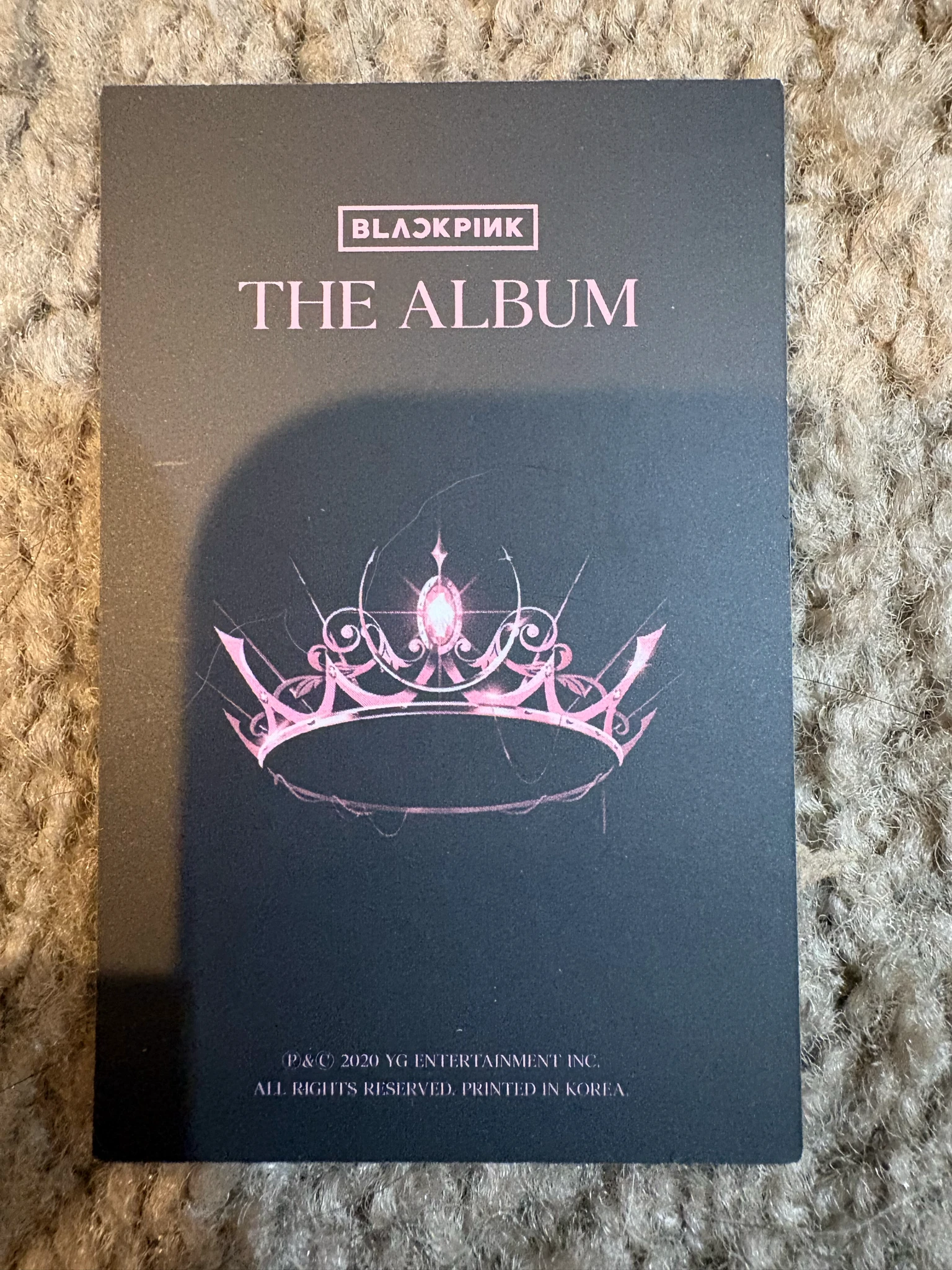 BLACKPINK Jennie BLACKPINK-Jennie-Album-THE ALBUM listing photo 2