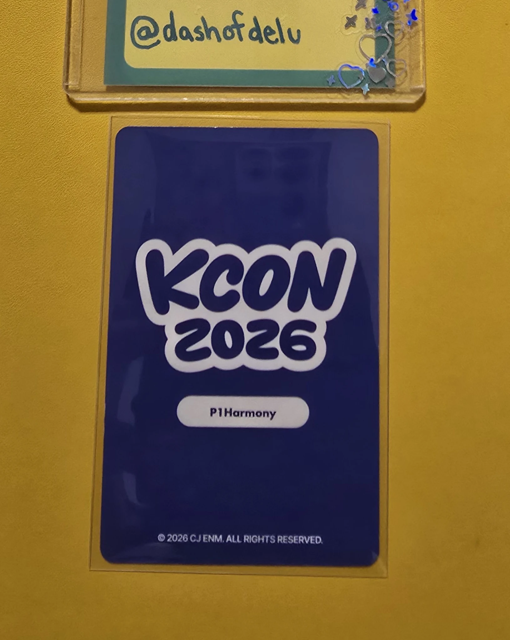 P1Harmony Keeho P1Harmony - Keeho - KCON LA 2026 Event merch photocard event kcon trading card version 2 los angeles listing photo 2