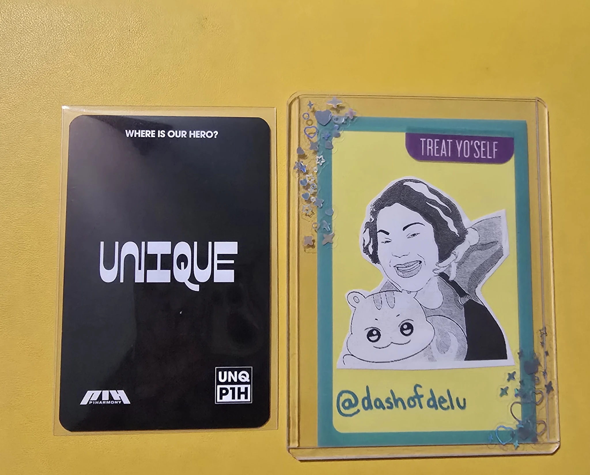 P1Harmony Theo P1Harmony - Theo - UNIQUE Album fancy version album photocard listing photo 2