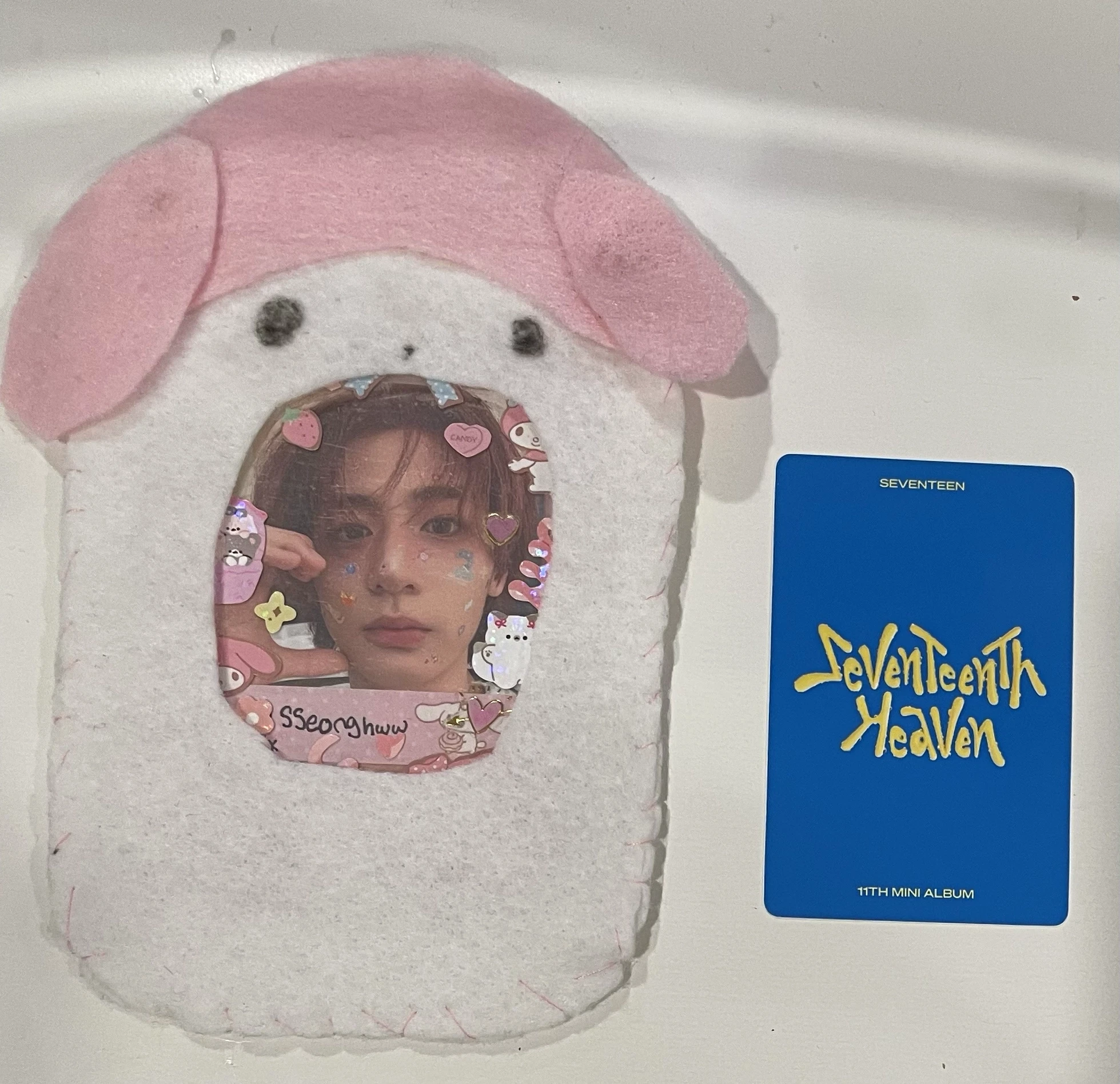 SEVENTEEN Dino SEVENTEEN - Dino - Seventeenth Heaven Album pob (pre-order benefit) weverse global shop (wvg) carat version listing photo 2