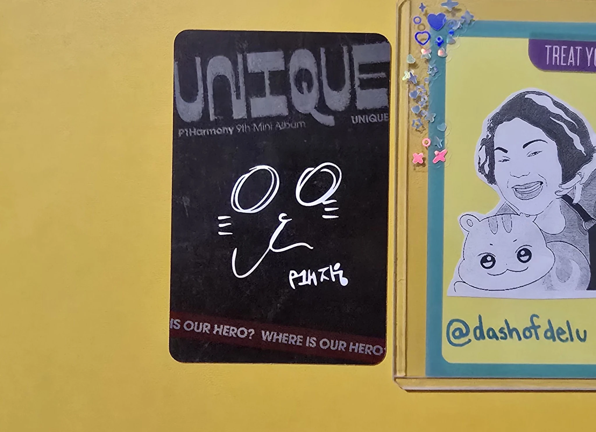 P1Harmony Jiung P1Harmony - Jiung - UNIQUE Album album photocard compact version listing photo 2