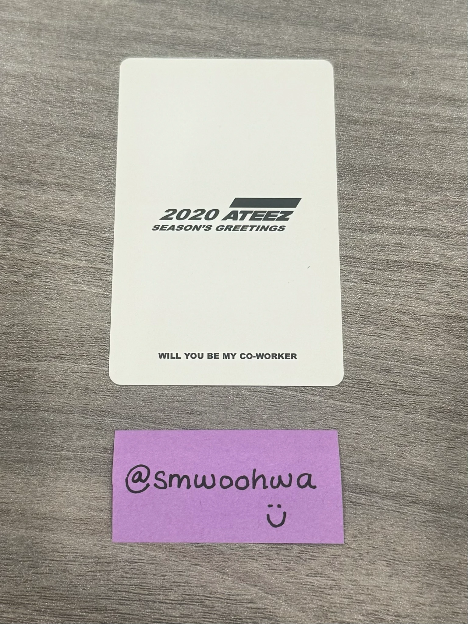 ATEEZ Yunho ATEEZ - Yunho - 2020 SEASONS GREETINGS Other listing photo 2