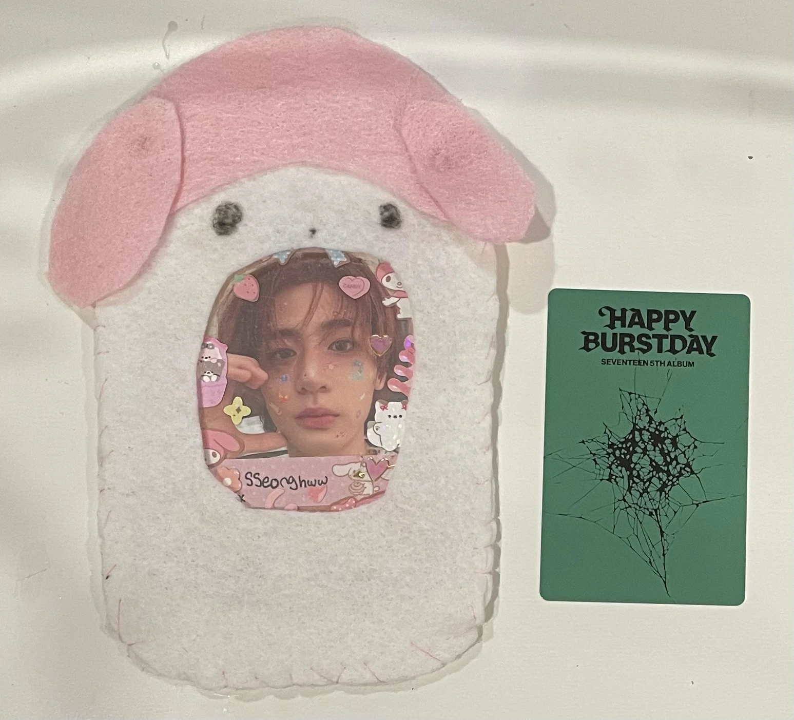 SEVENTEEN The8 SEVENTEEN - The8 - HAPPY BURSTDAY Album target exclusive listing photo 2