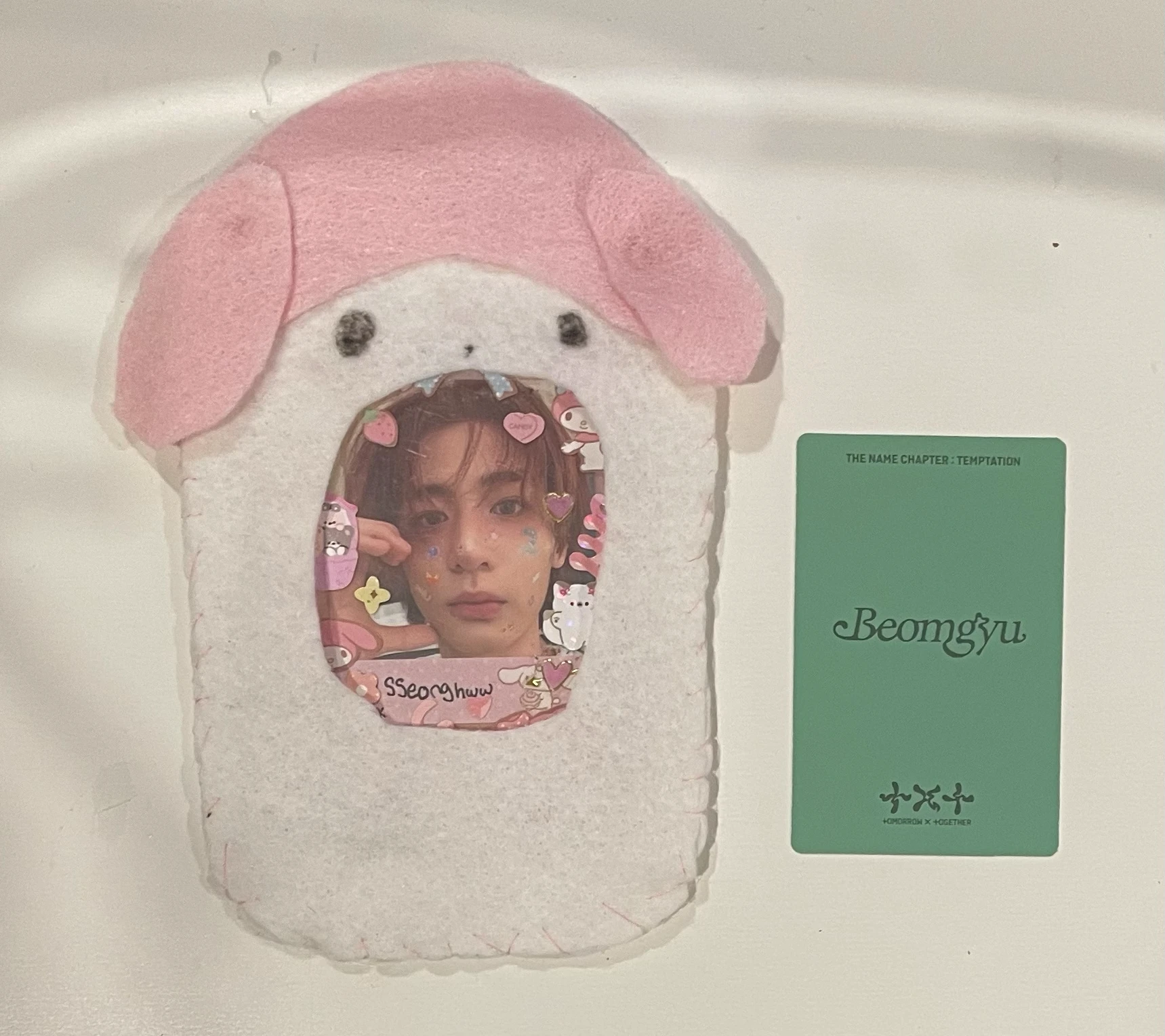 TOMORROW X TOGETHER Beomgyu TOMORROW X TOGETHER - Beomgyu - The Name Chapter: Temptation Album album photocard lullaby ver. listing photo 2