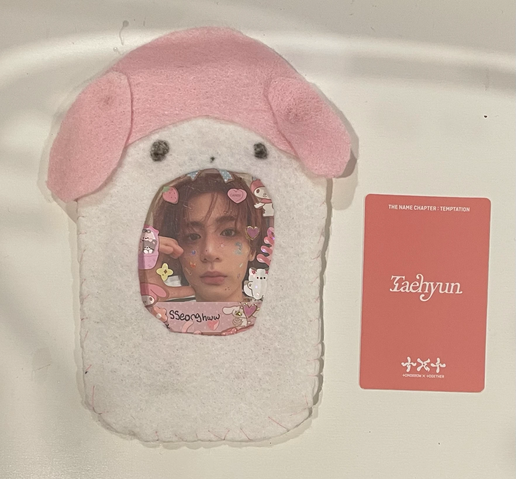TOMORROW X TOGETHER Taehyun TOMORROW X TOGETHER - Taehyun - The Name Chapter: Temptation Album album photocard lullaby ver. listing photo 2
