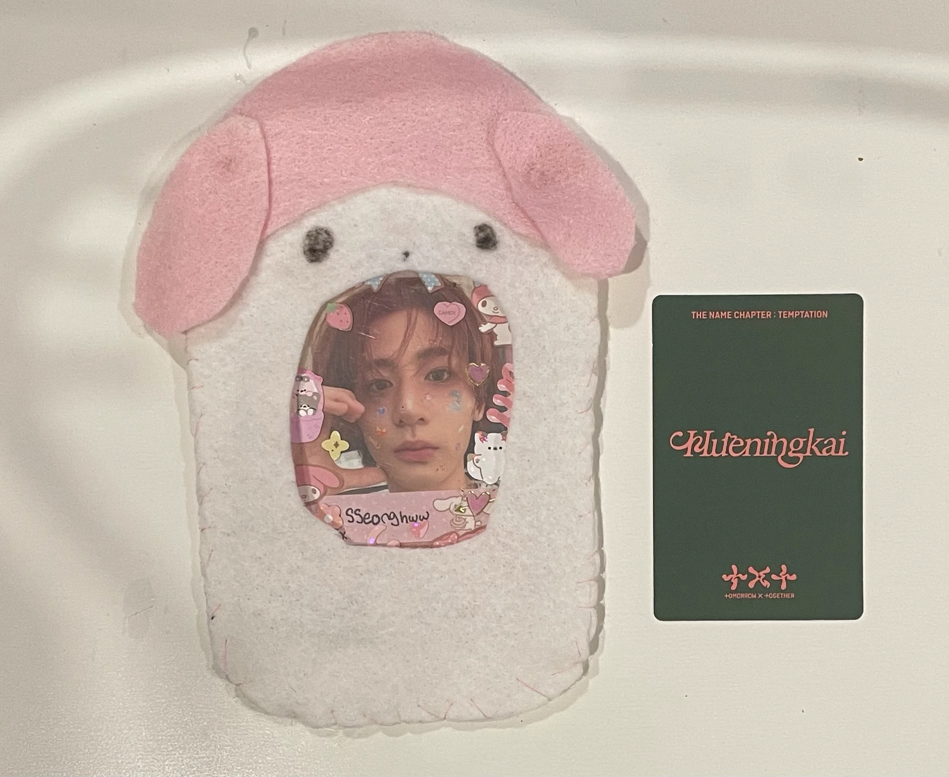 TOMORROW X TOGETHER Huening Kai TOMORROW X TOGETHER - Huening Kai - The Name Chapter: Temptation Album album photocard lullaby ver. listing photo 2