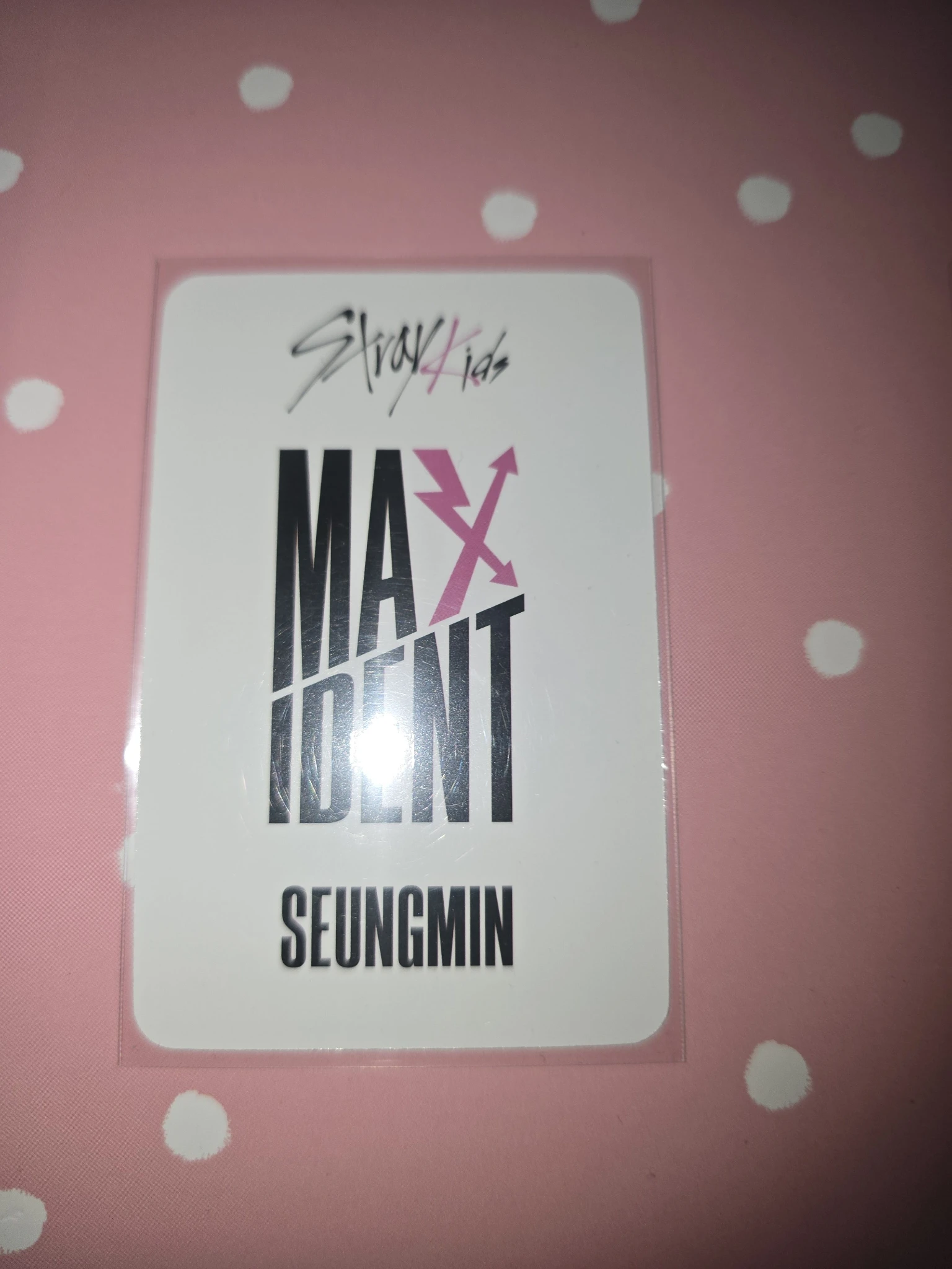 Stray Kids Seungmin Stray Kids - Seungmin - MAXIDENT Album musickorea (music korea) pob (pre-order benefit) listing photo 2