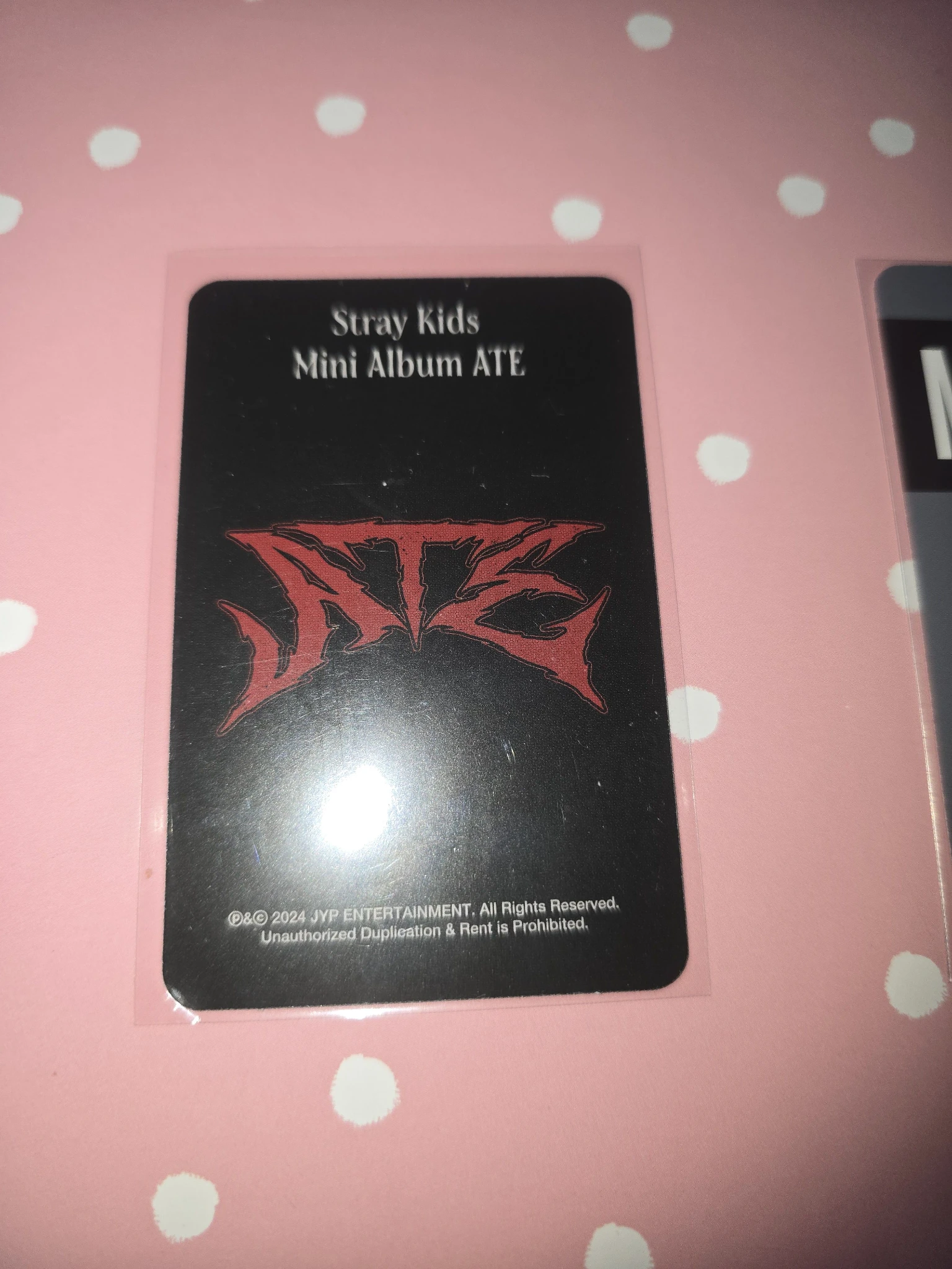 Stray Kids Seungmin Stray Kids - Seungmin - ATE Album soundwave lucky draw listing photo 2