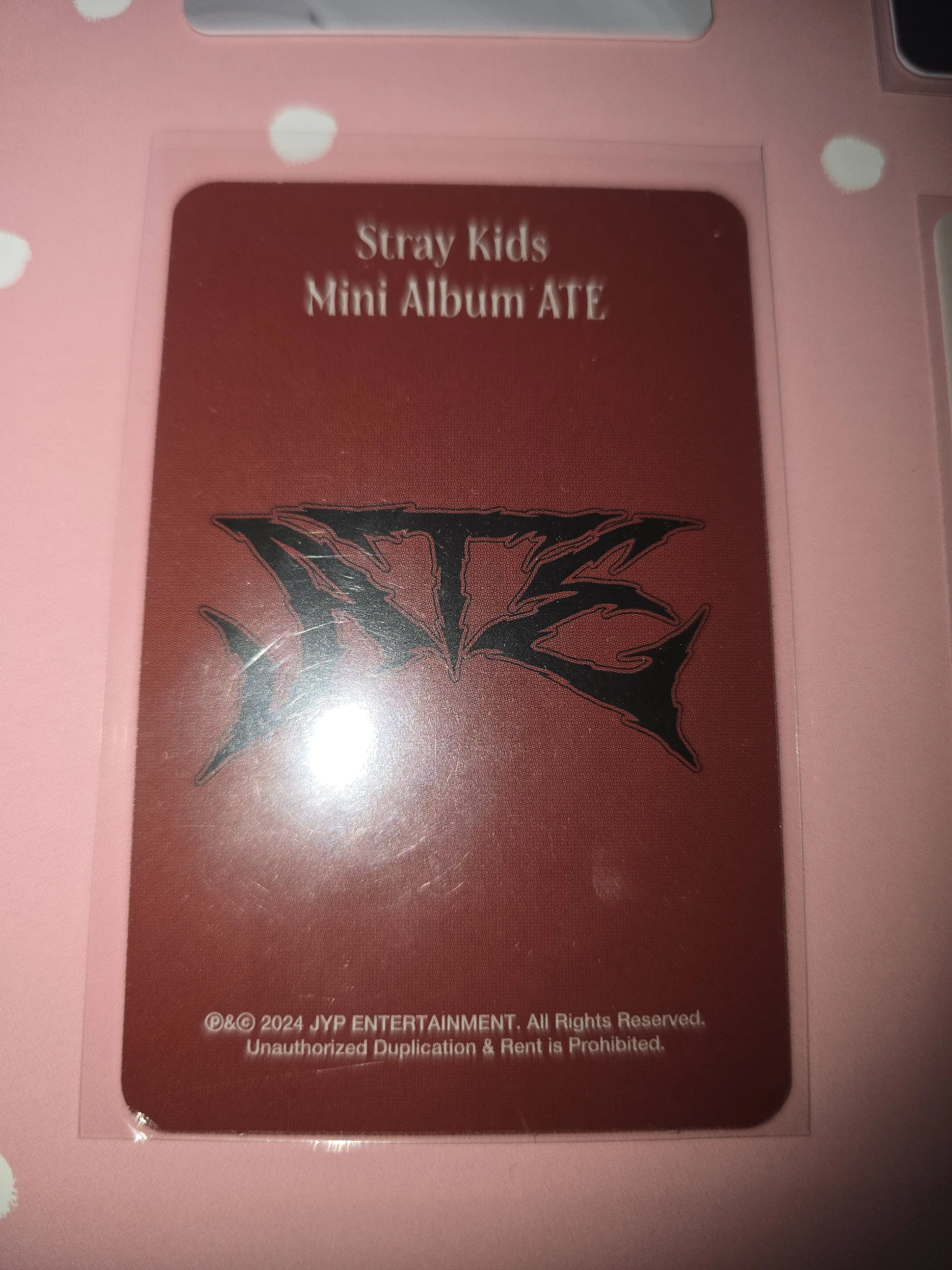 Stray Kids Changbin Stray Kids - Changbin - ATE Album lucky draw (LD) magnet soundwave listing photo 2