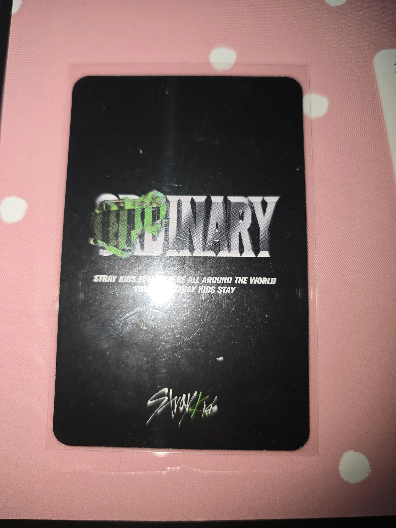 Stray Kids Changbin Stray Kids - Changbin - Oddinary Album pre-order benefit synnara listing photo 2