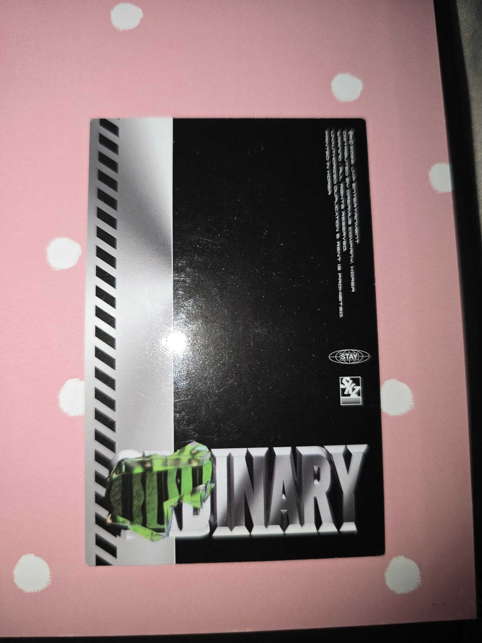 Stray Kids Changbin Stray Kids - Changbin - Oddinary Album id card listing photo 2