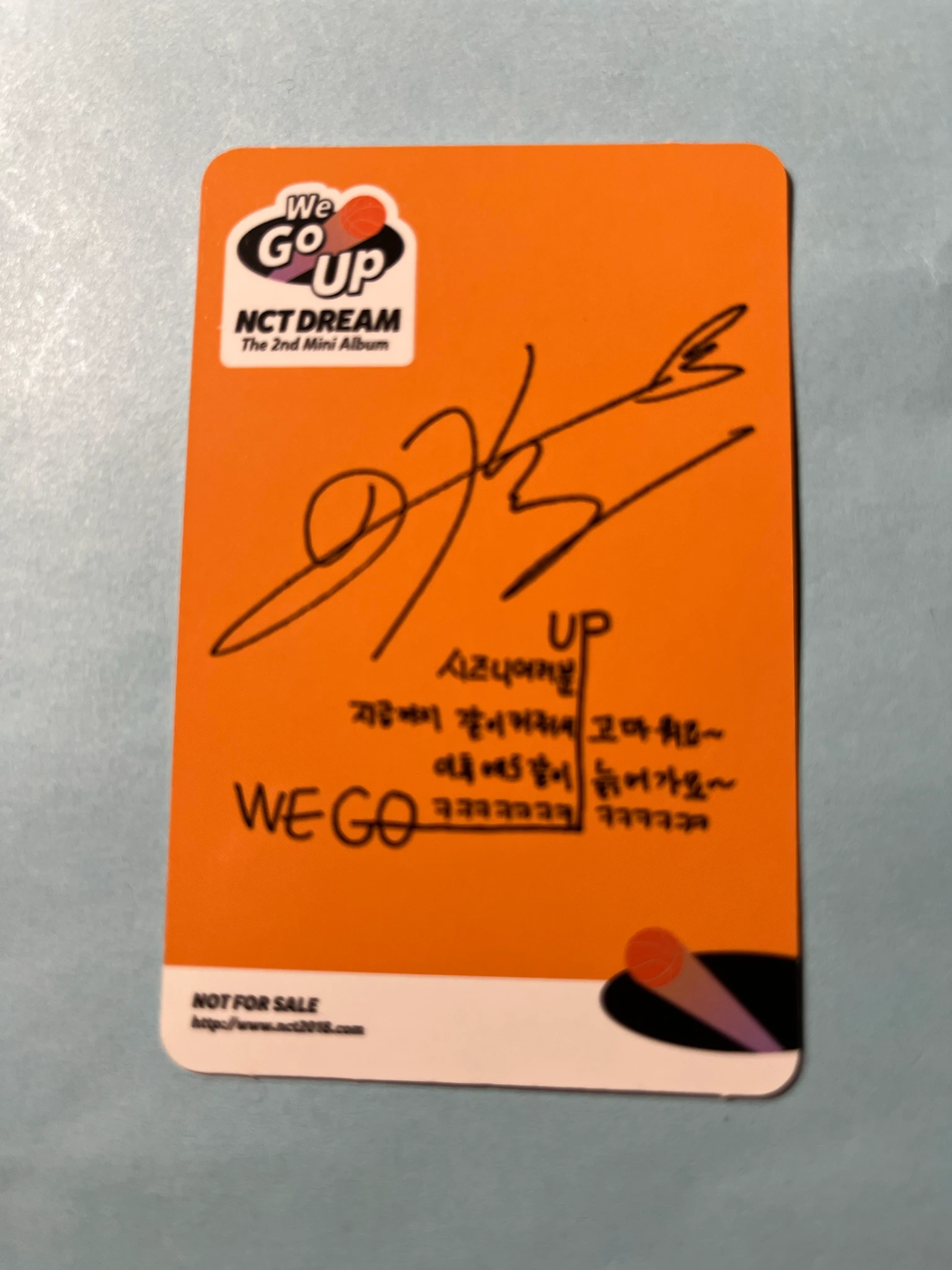 NCT DREAM Renjun NCT DREAM - Renjun - We Go Up Album listing photo 2