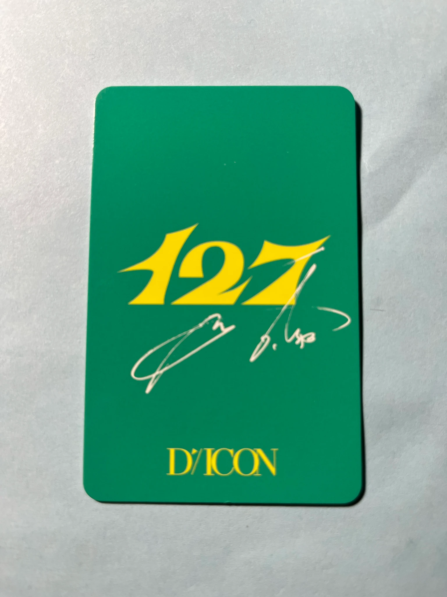 NCT 127 Yuta NCT 127 - Yuta - DICON D'FESTA Photobook (Mini Edition) Other concept version dicon photocard set listing photo 2