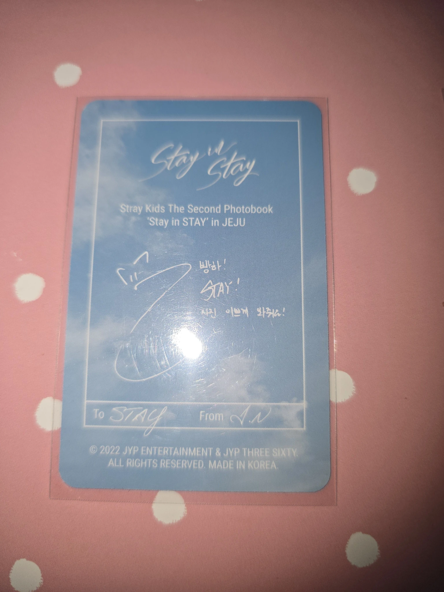 Stray Kids I.N Stray Kids - I.N - ‘Stay In STAY’ in Jeju Photobook Other merch photocard collect book listing photo 2