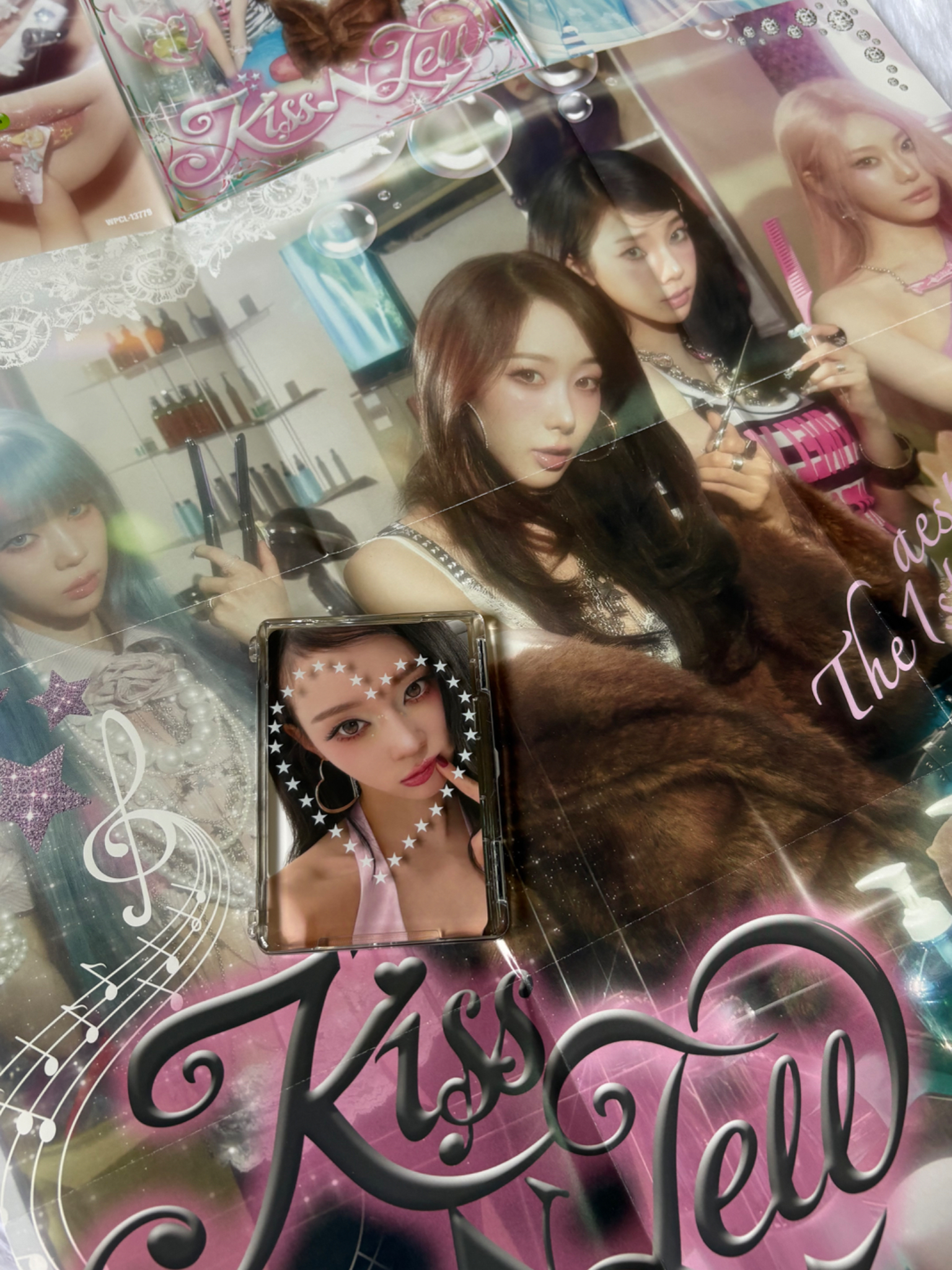 aespa Winter aespa - Winter - KISS N TELL Album pob (pre-order benefit) hmv japan listing photo 5