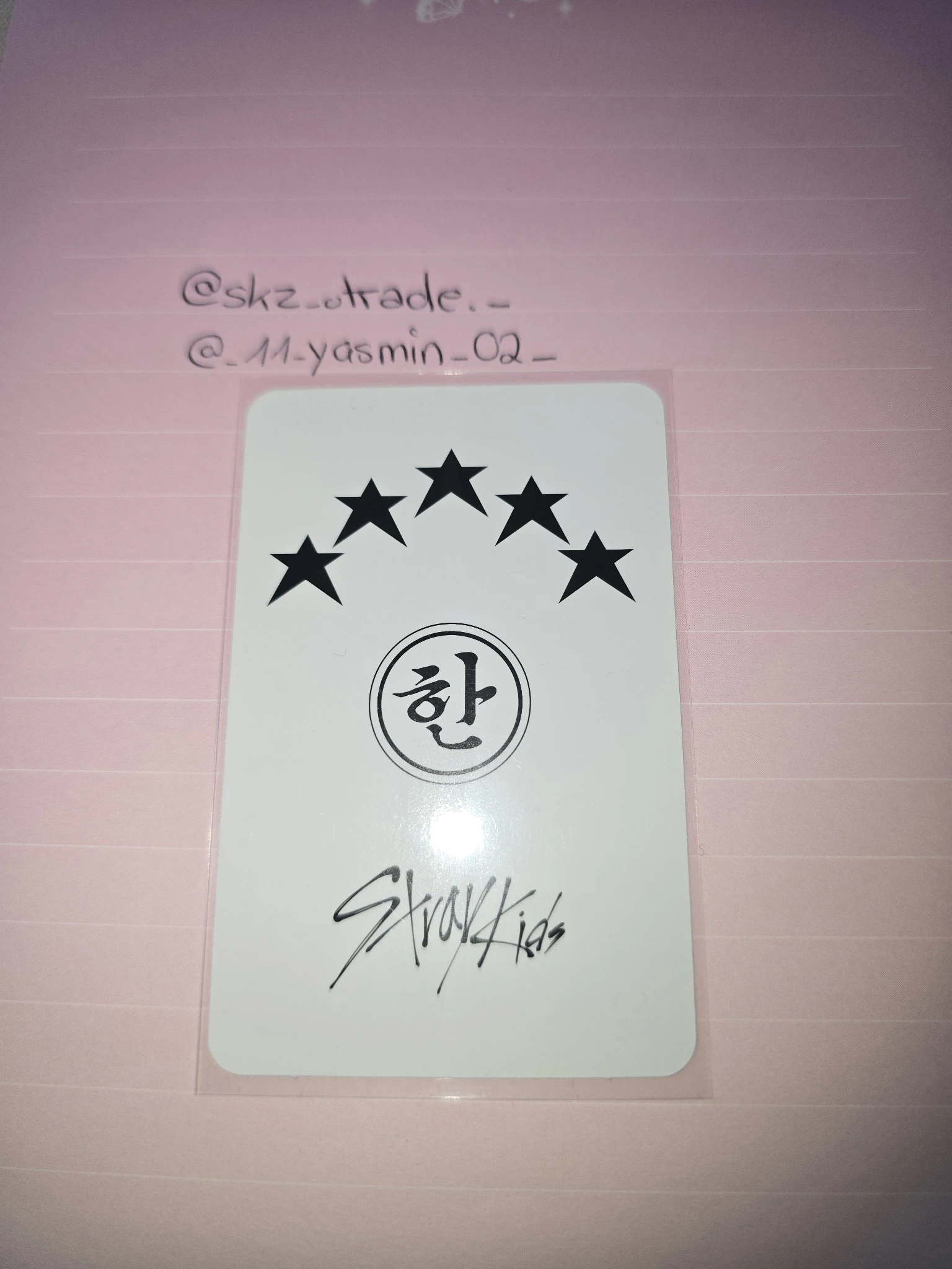 Stray Kids HAN Stray Kids - HAN - 5-Star Pop-Up Store Event lucky draw soundwave round 2 listing photo 2