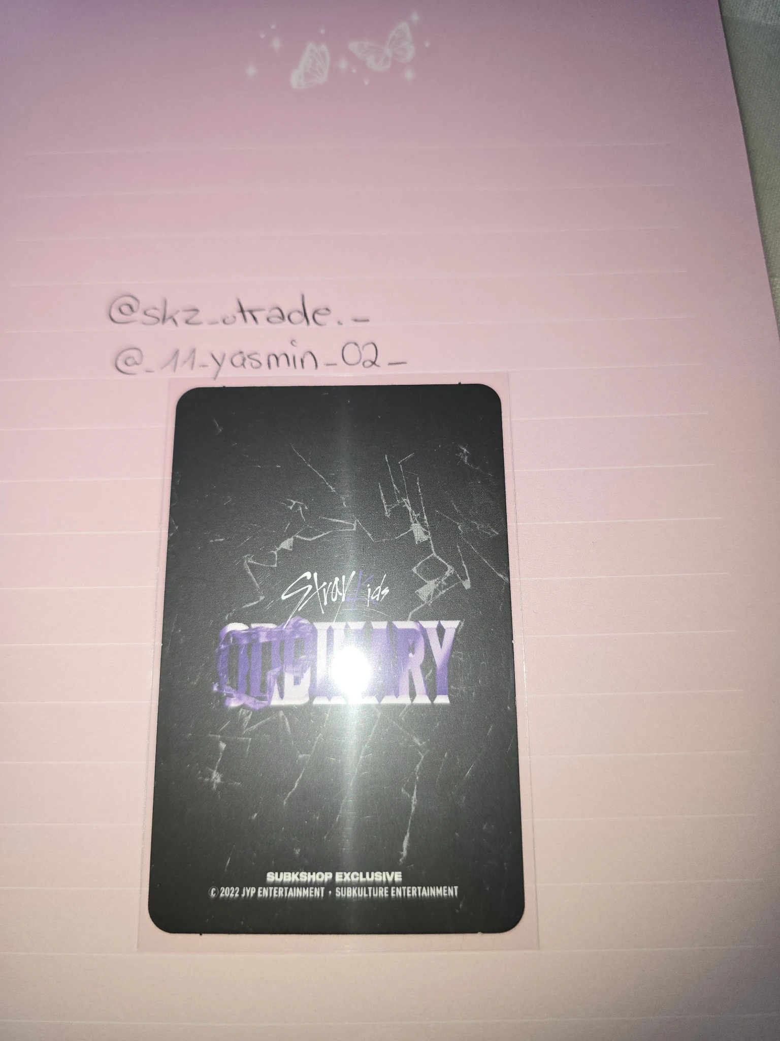 Stray Kids HAN Stray Kids - HAN - Oddinary Album subk shop video call listing photo 2