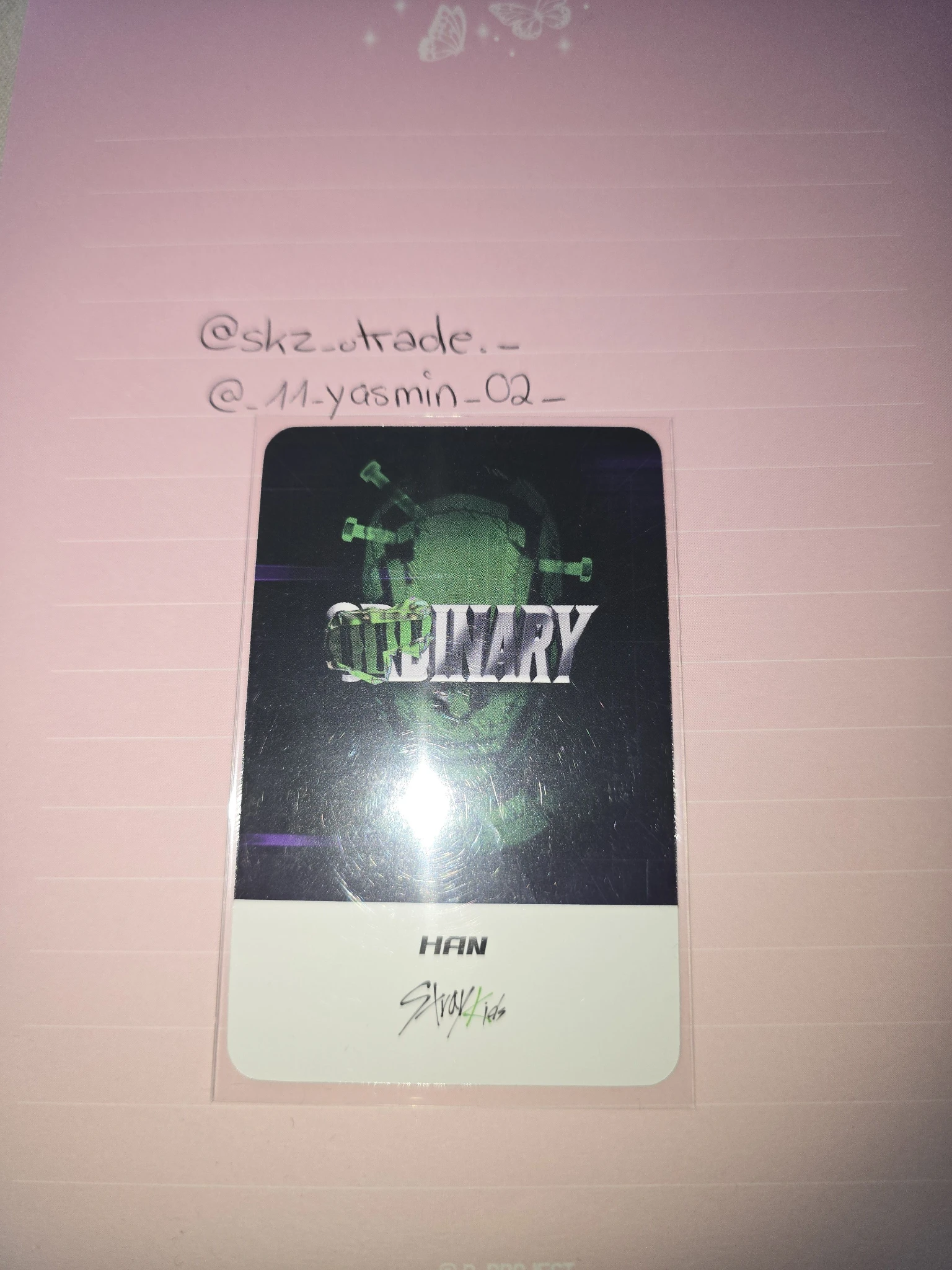 Stray Kids HAN Stray Kids - HAN - Oddinary Album shopee video call listing photo 2